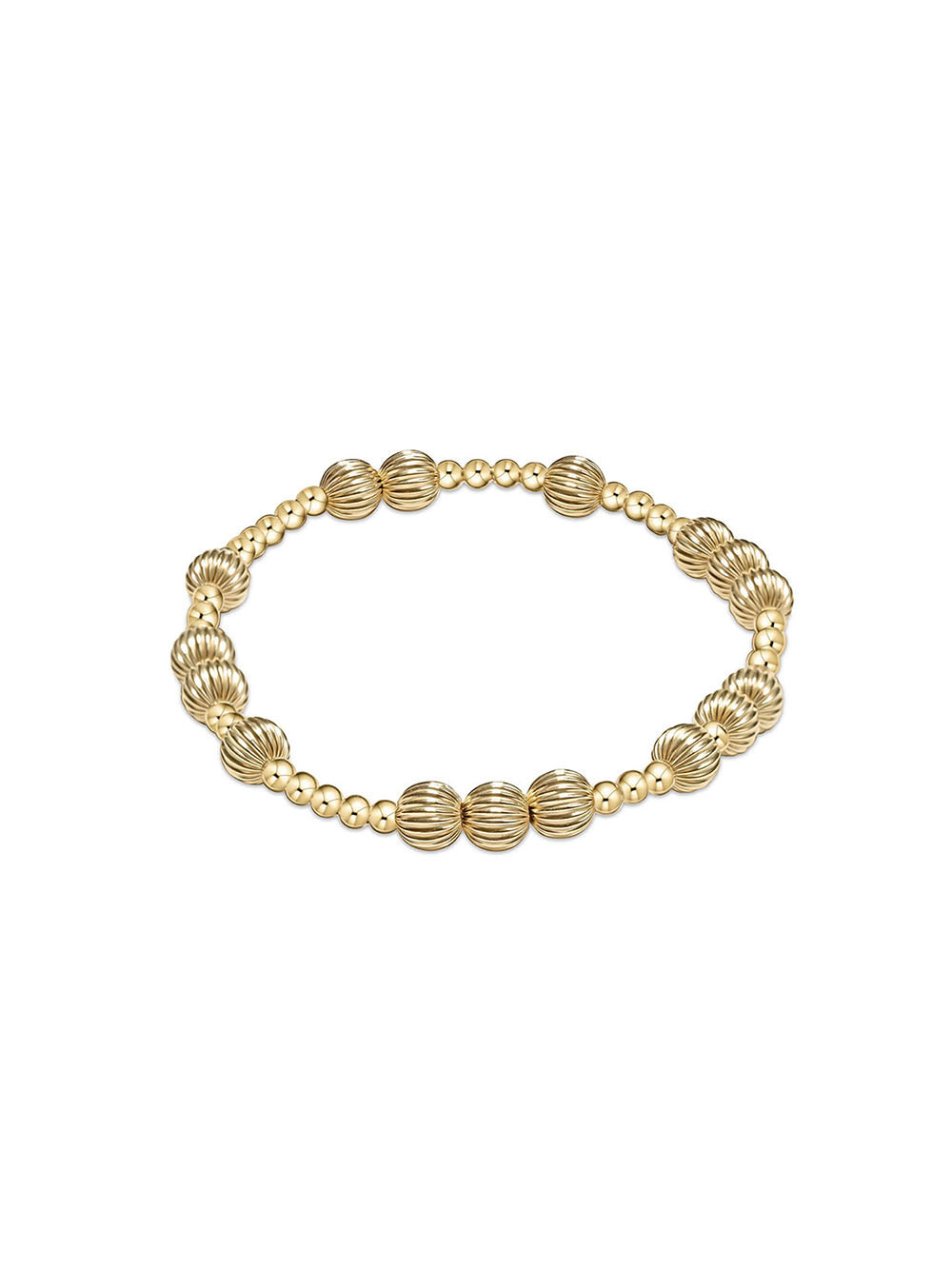 enewton Hope Unwritten Dignity 6mm Gold Bead Bracelet 14k Gold-Filled