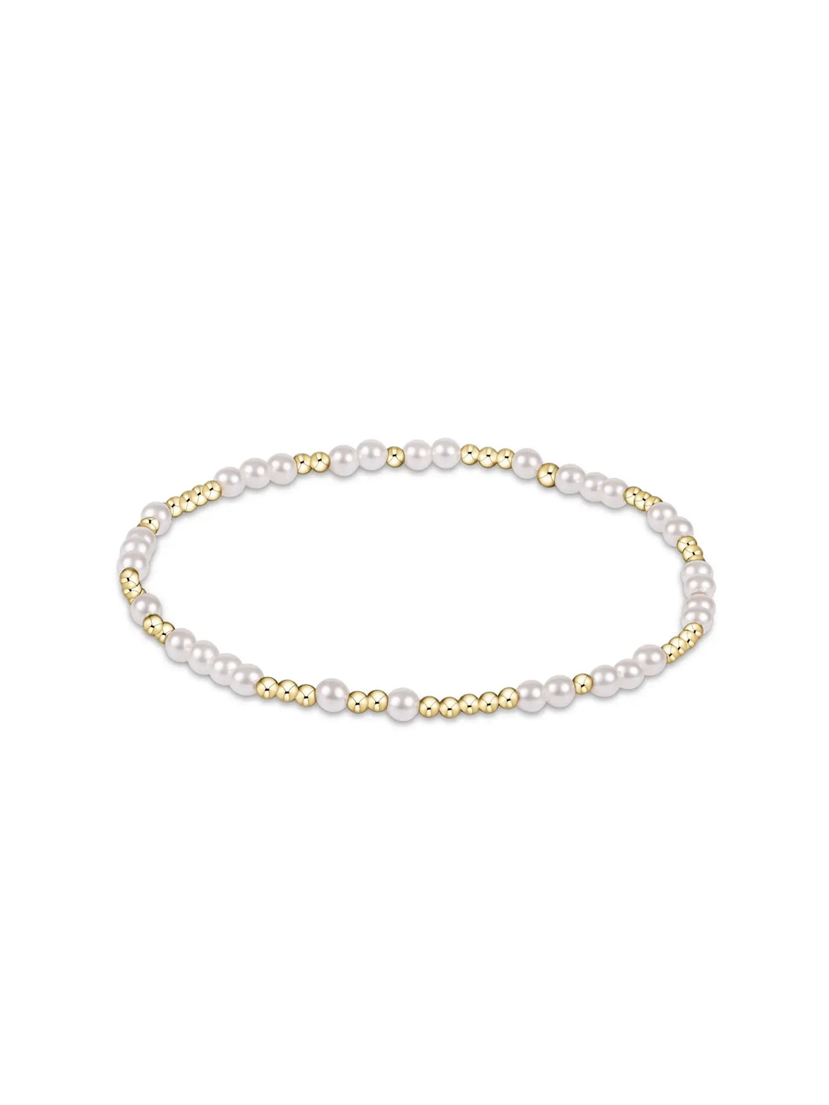 enewton hope unwritten 14k gold-filled bead bracelet with pearls