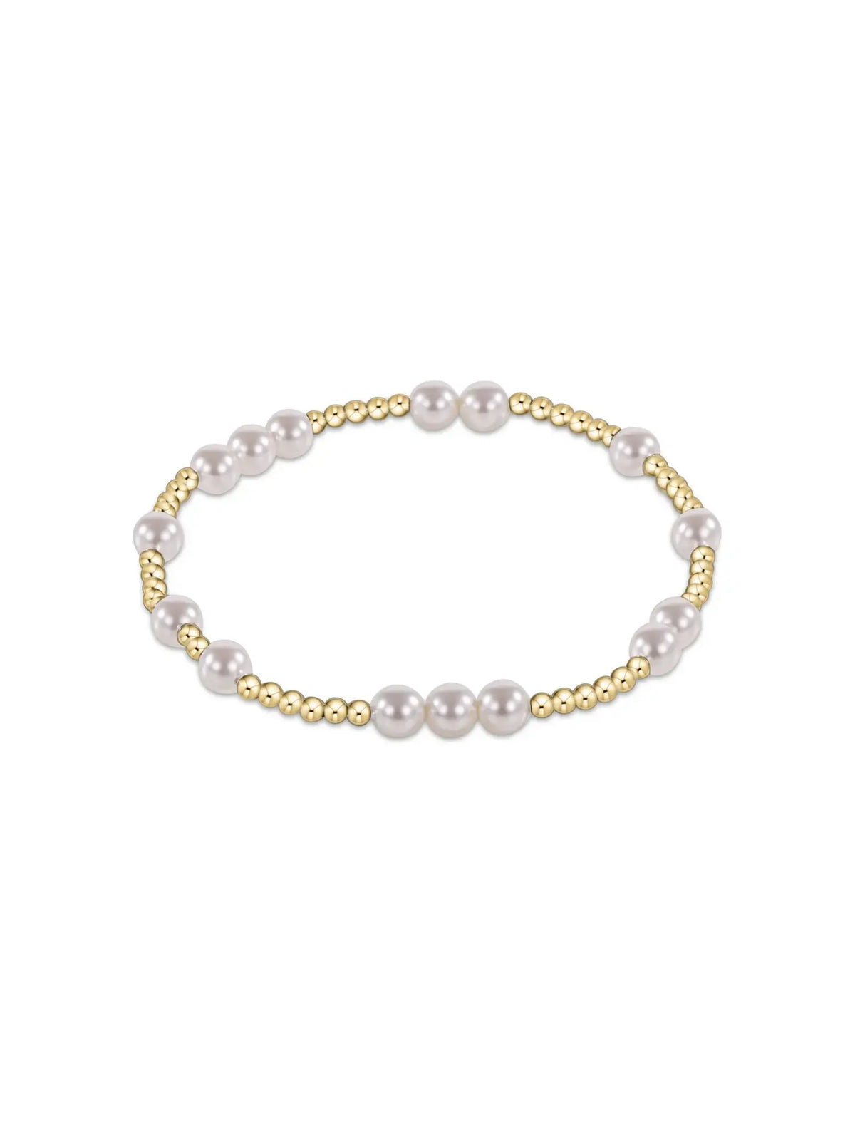 enewton Hope Unwritten Pearl Bead Bracelet 5mm 14k Gold-filled