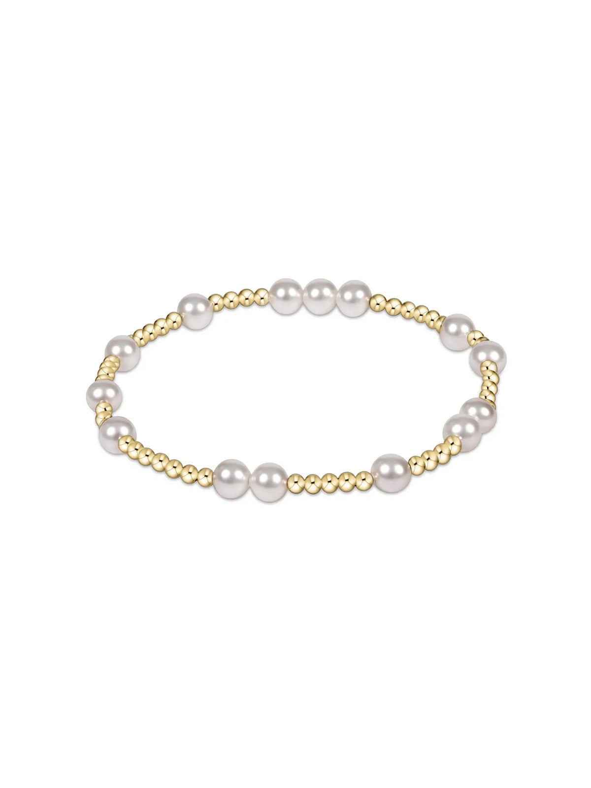 enewton Hope Unwritten Pearl Bead Bracelet 6mm 14k Gold-filled