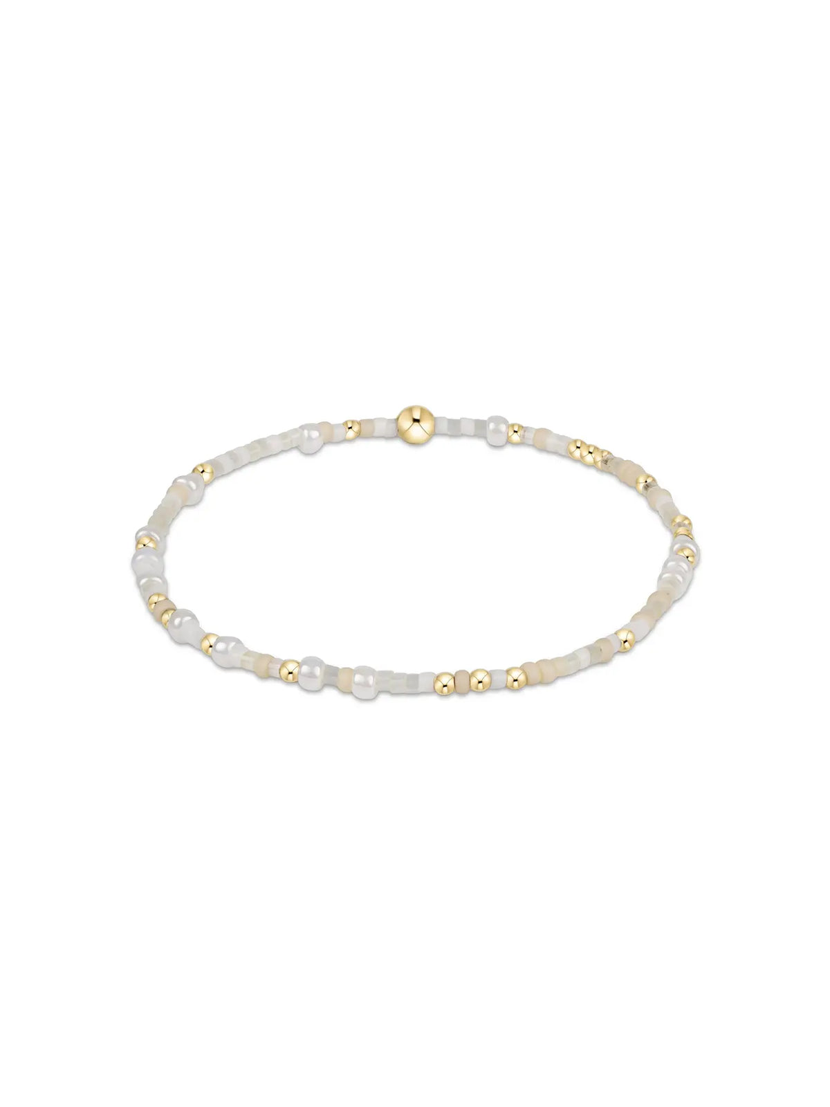 enewton Hope Unwritten Bead Bracelet Gold Call Me On My Shellphone 14kt Gold-Filled