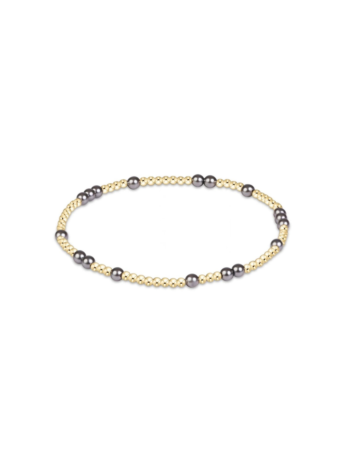 enewton Hope Unwritten Pearl Dark Grey Bracelet: 3mm