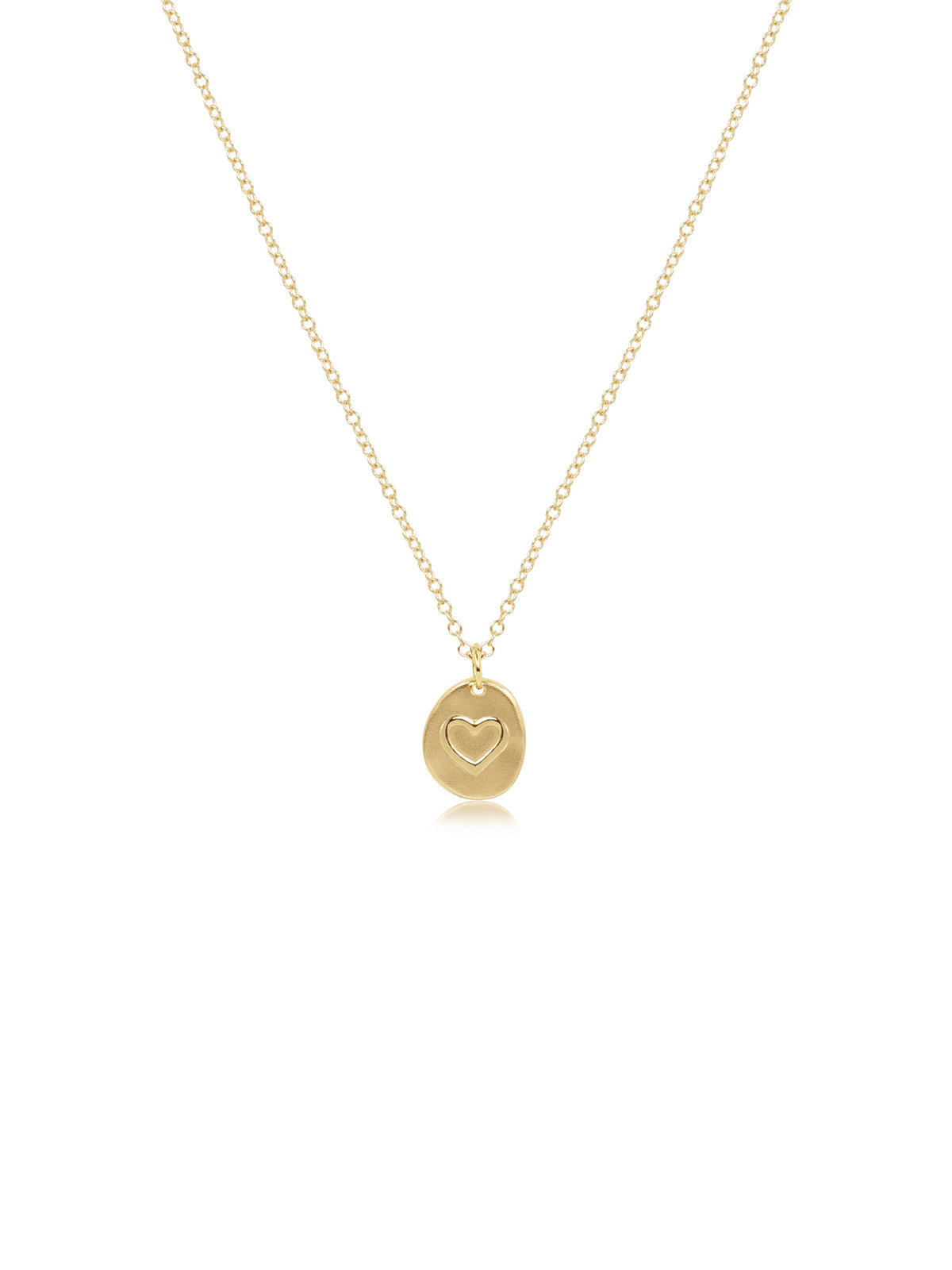 enewton 16" Inspire Love Small Gold Charm Necklace