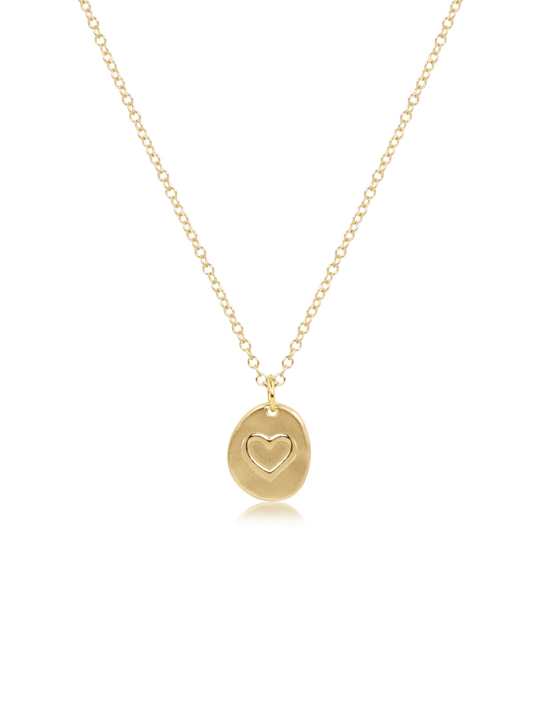 enewton 16" Inspire Love Small Gold Charm Necklace