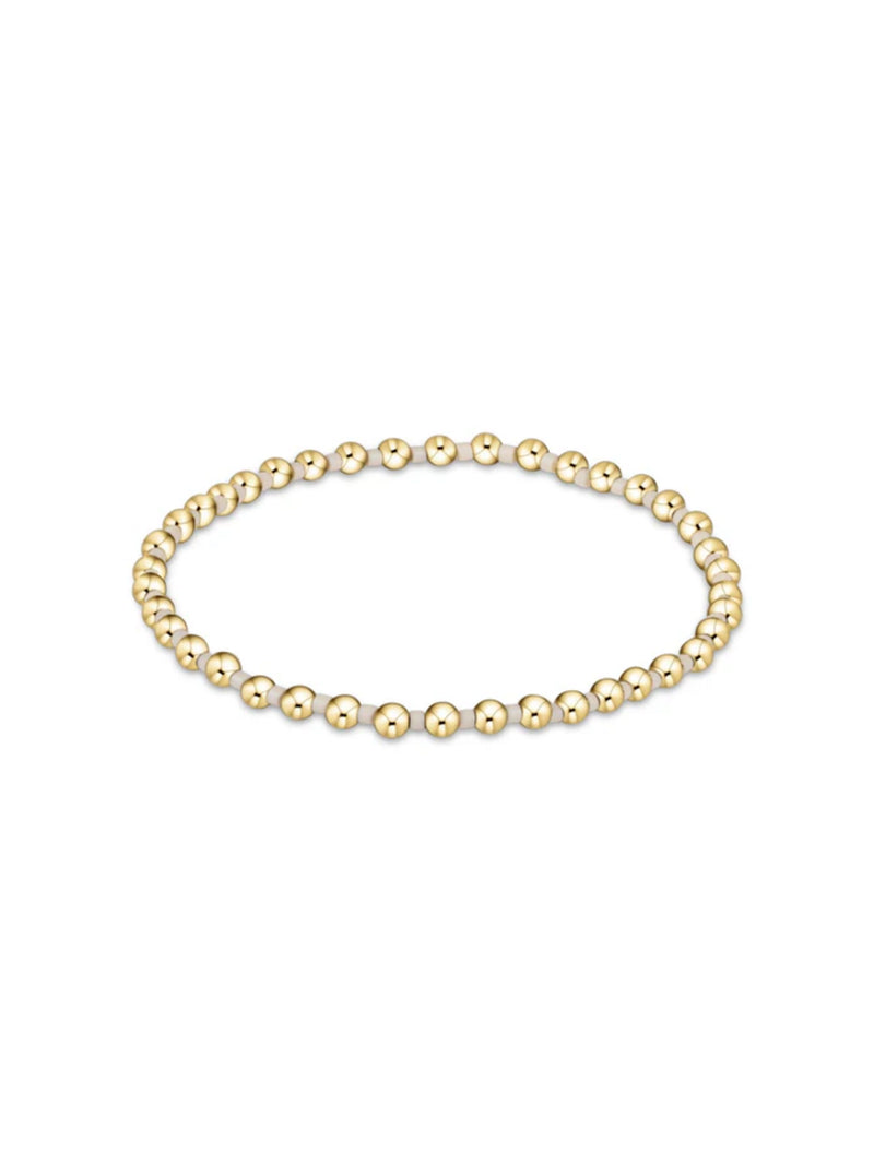 enewton jewelry hope grateful 2mm gold-filled bead bracelet off-white