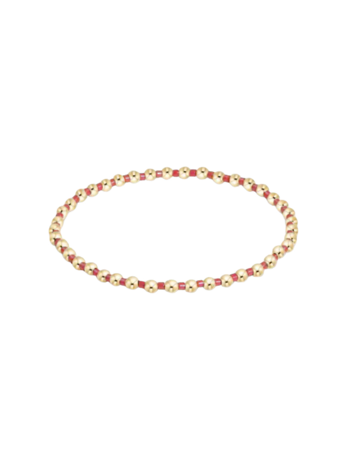 enewton jewelry hope grateful 2mm gold-filled bead bracelet poppy