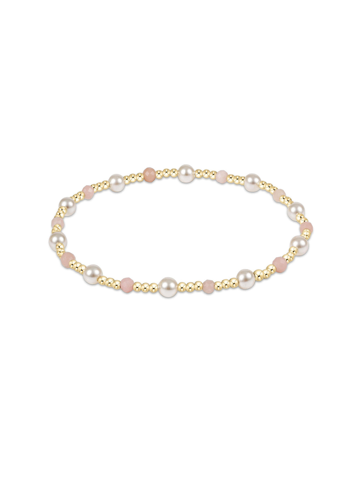 enewton Pearl Sincerity 4mm Gemstone Bracelet - Pink Opal