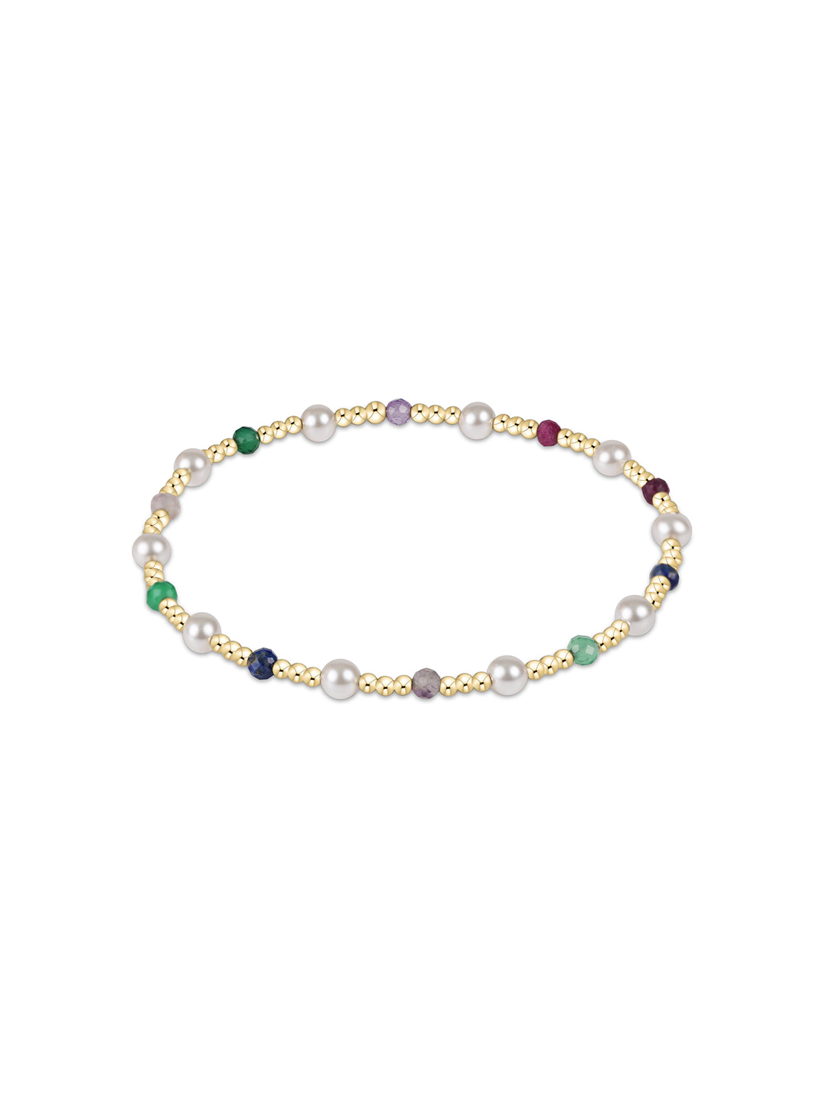 enewton Pearl Sincerity Pattern 4mm Gemstone Bead Bracelet Hot Mess Fall Winter 2025