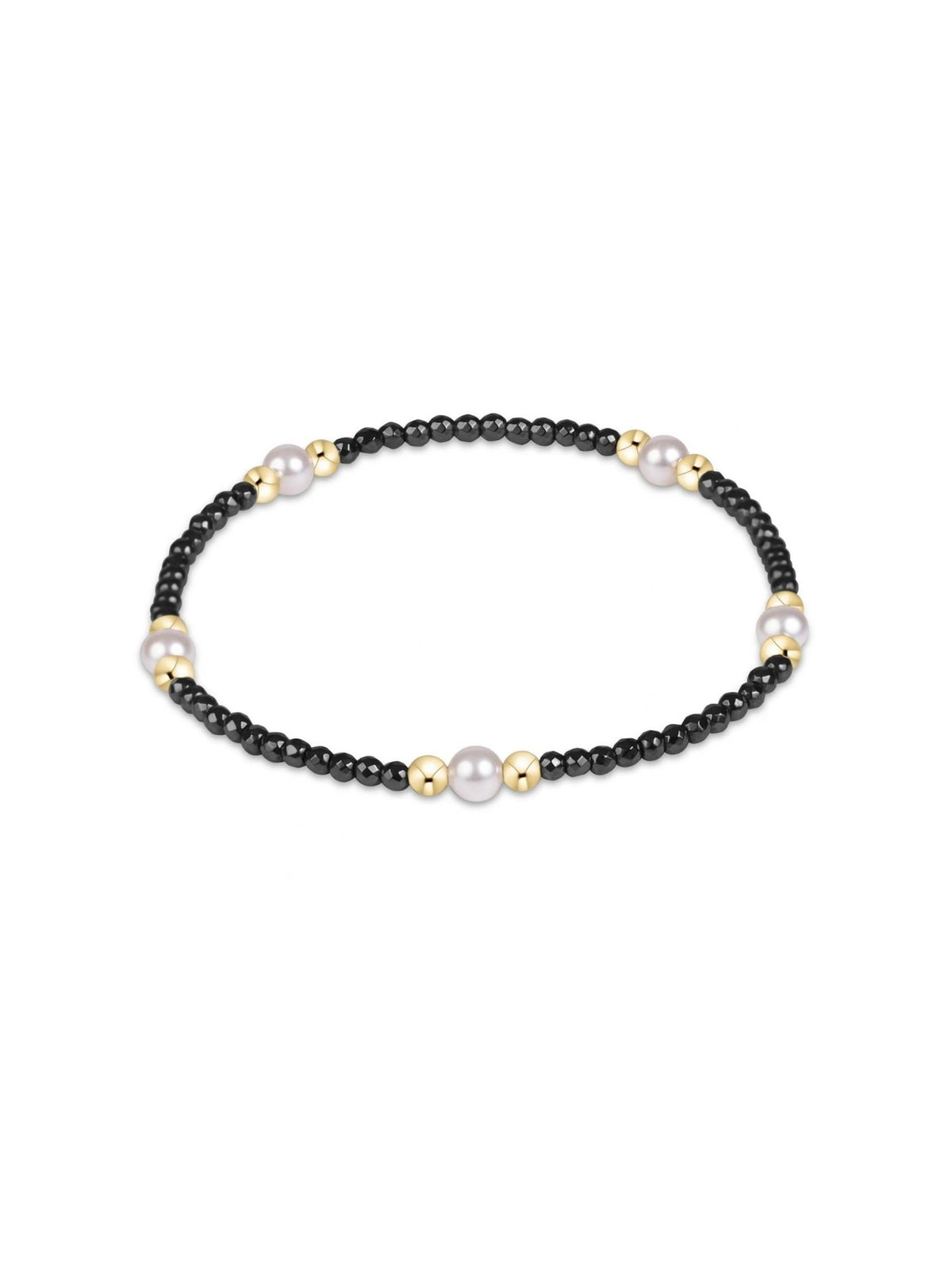 enewton Purpose Pearl 4mm Faceted Hematite Bracelet