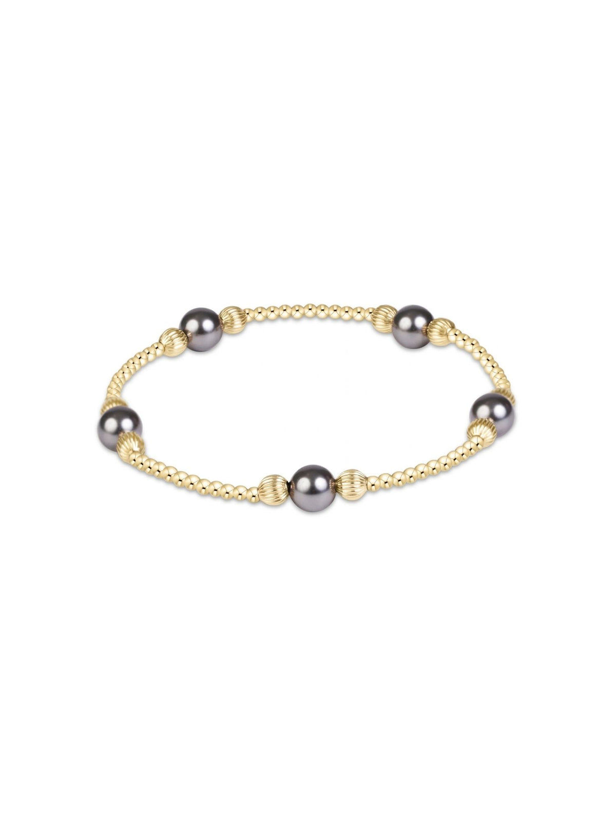 enewton Purpose Pearl Dark Grey + Dignity Bracelet: 6mm