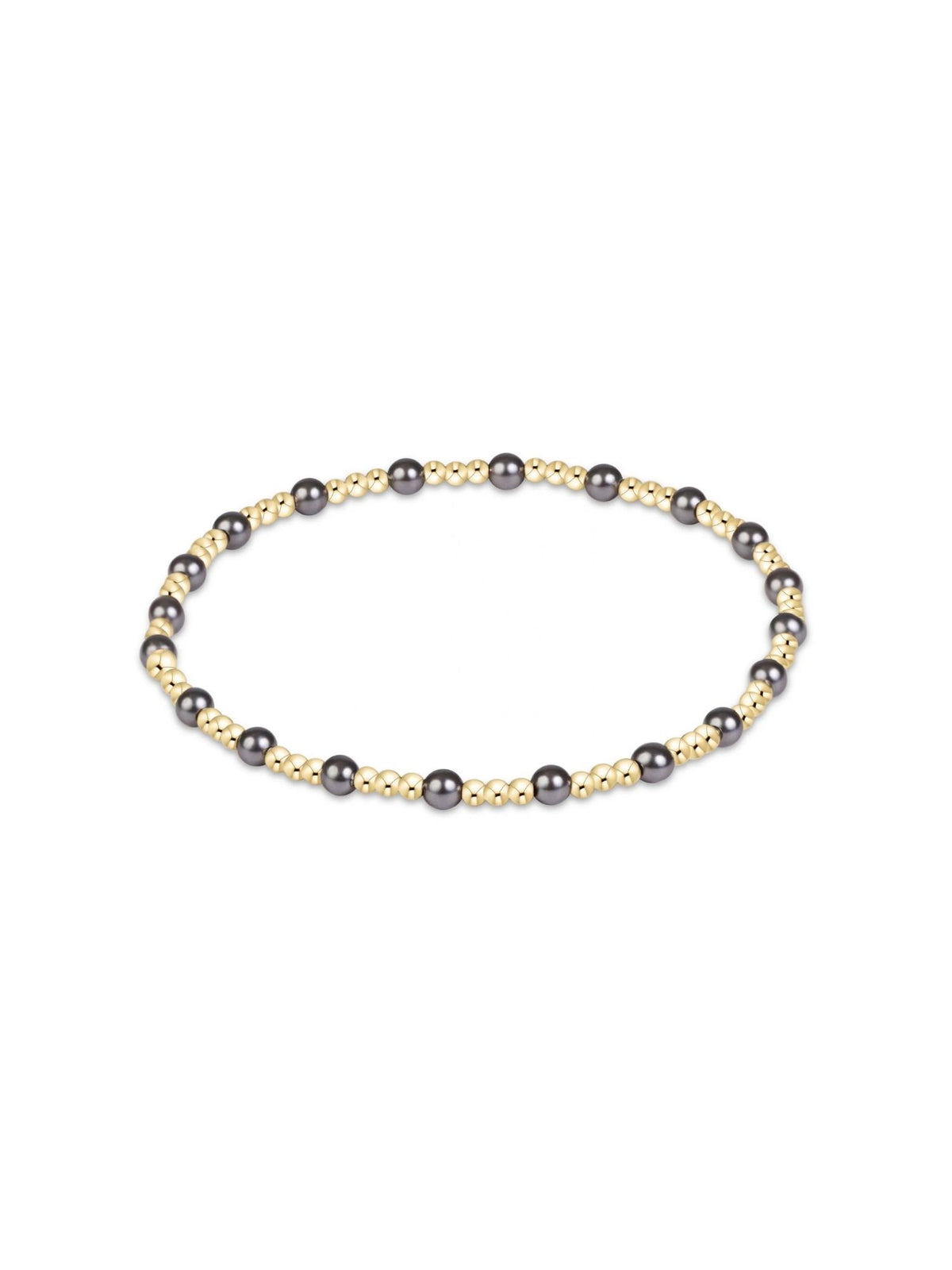 enewton Sincerity Pearl Dark Grey Bracelet: 3mm