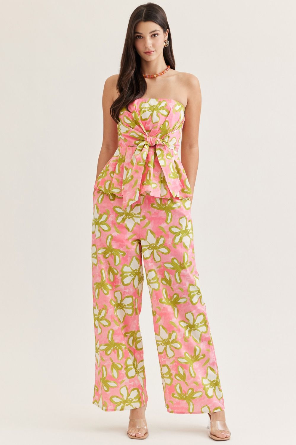 Sunny Bloom Wide Leg Pants