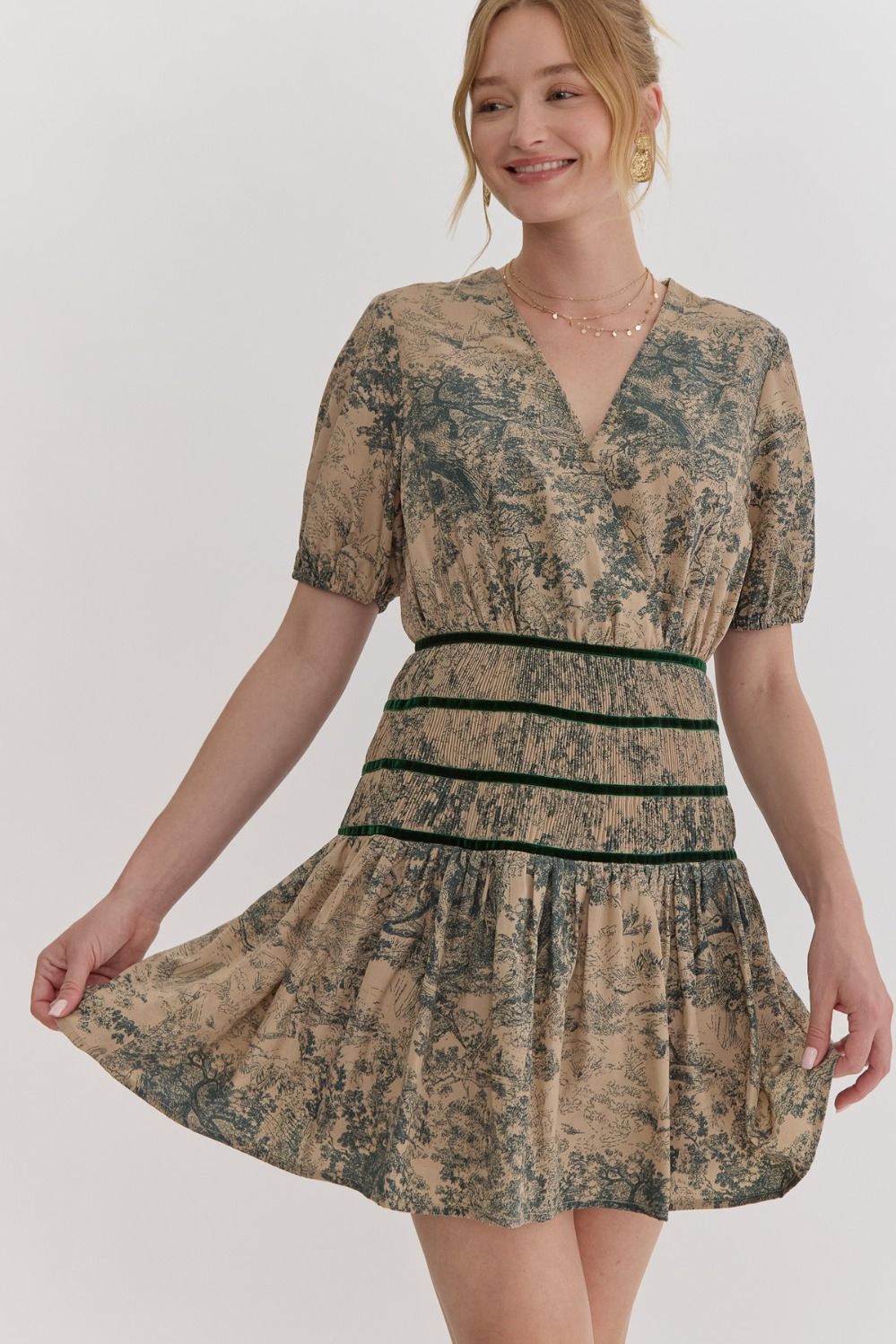 Autumn Relic Mini Dress
