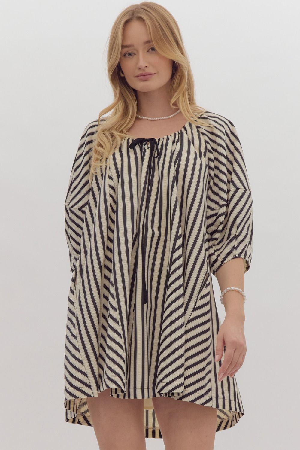 Seeing Stripes Mini Dress