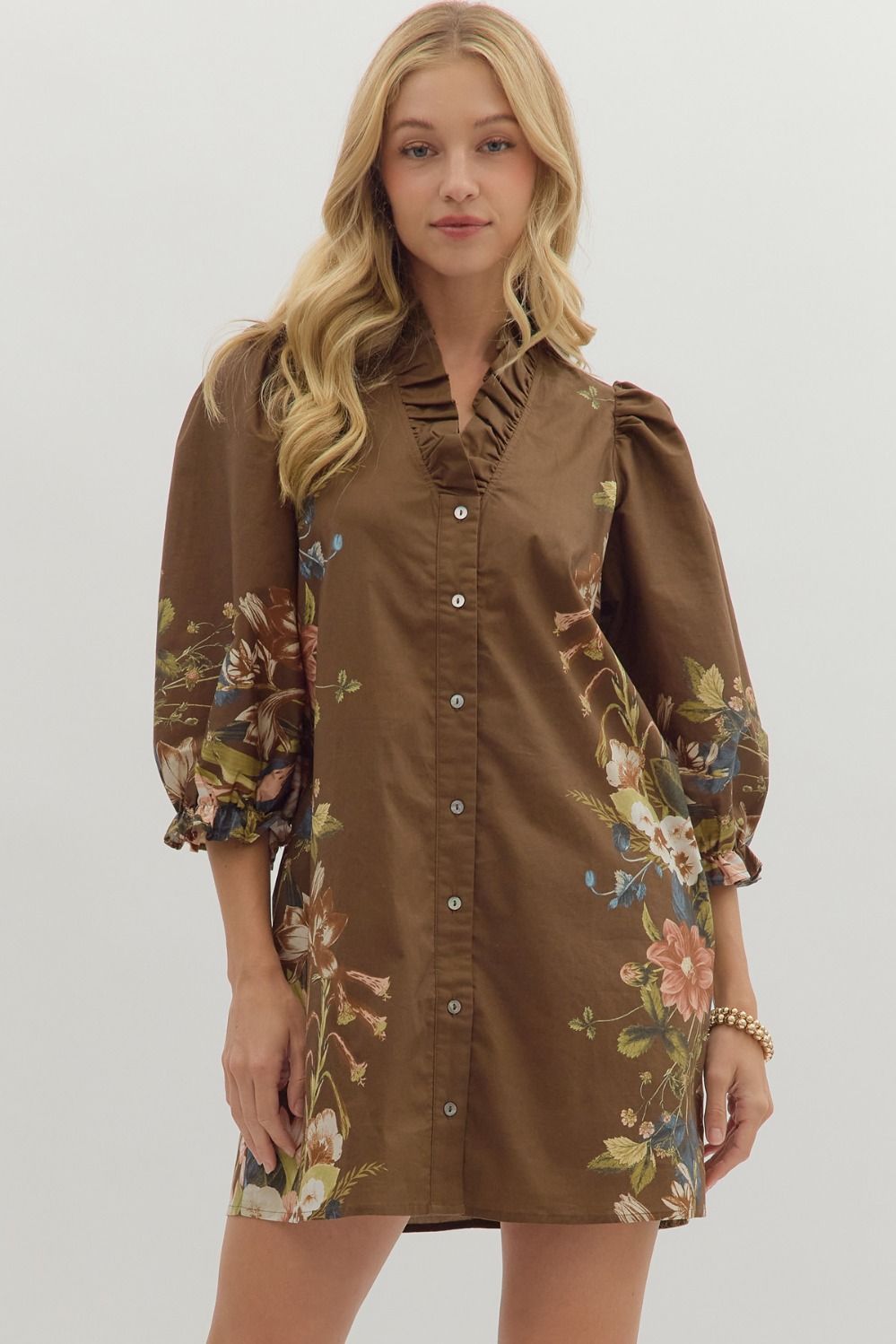 Botanical Mini Dress