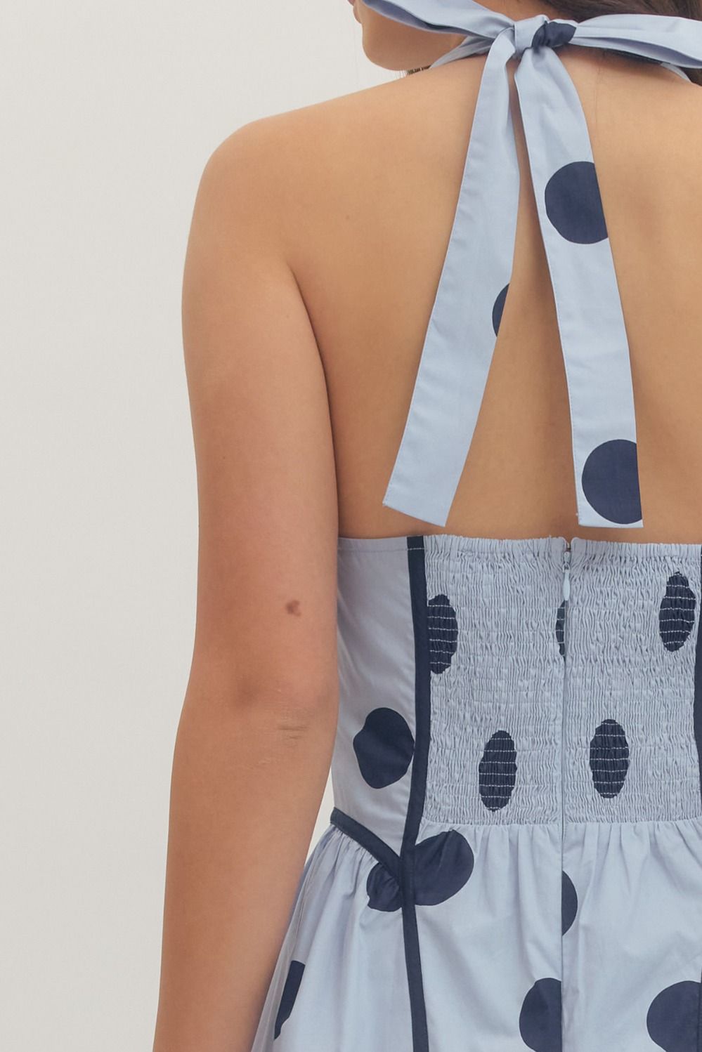 polka dot midi dress halter Kimbelle Halter Maxi Dress Cream | Polka Dot | Cream | Polka Dot | Womens