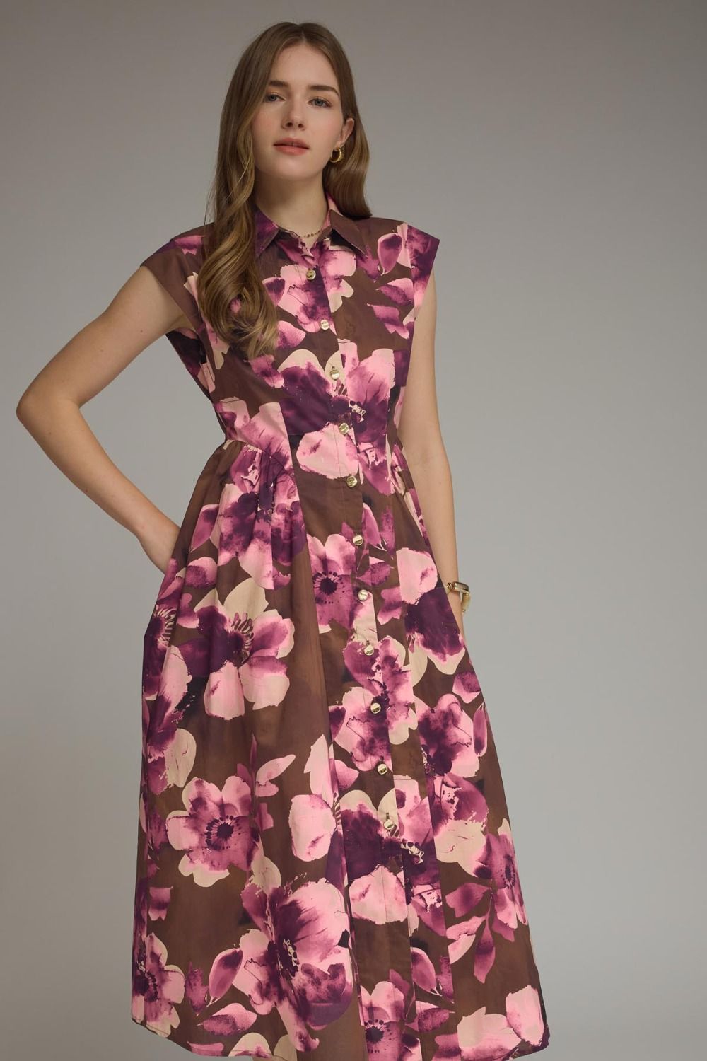 Petal Perfect Midi Dress