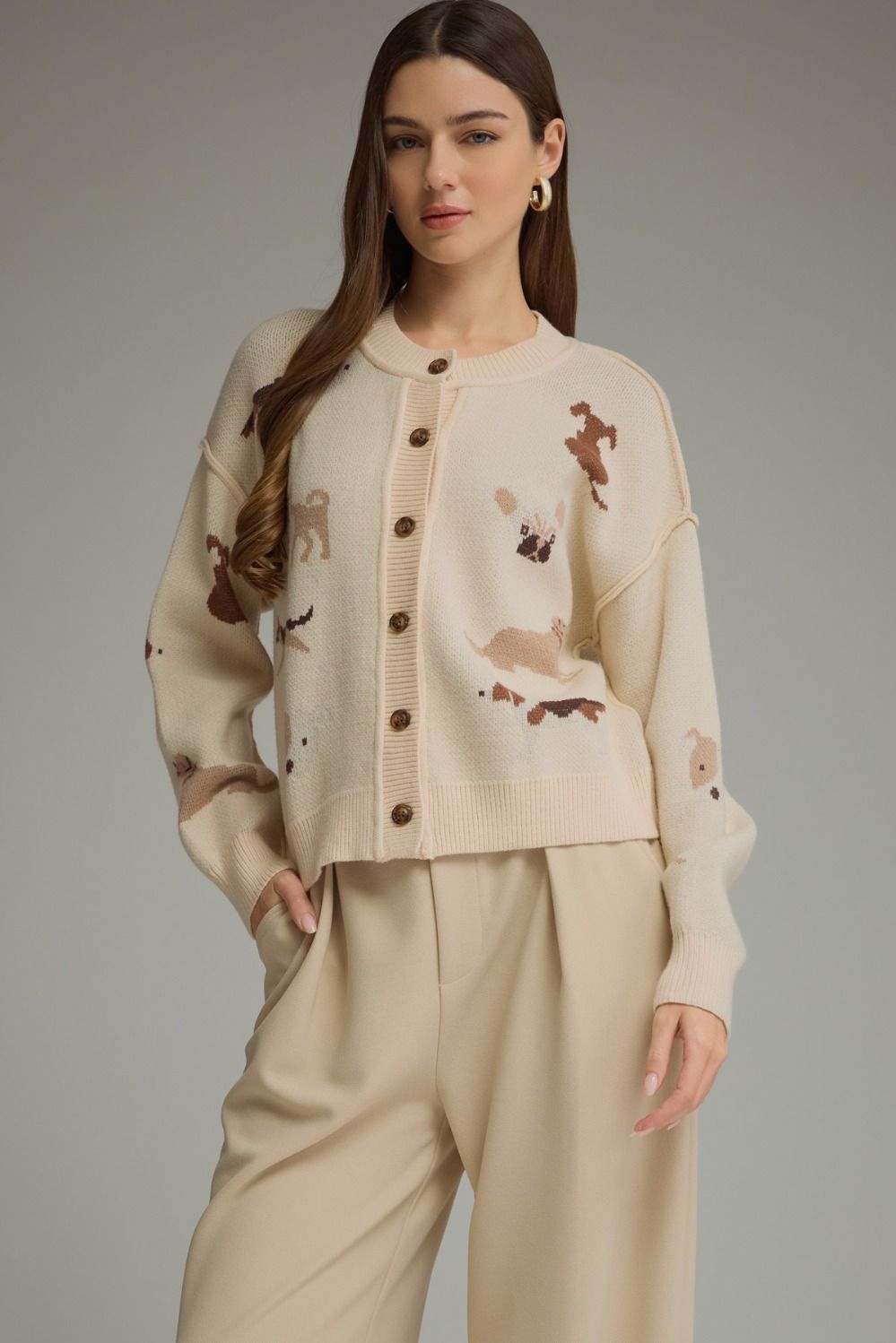 Wildwood Animal Print Cardigan