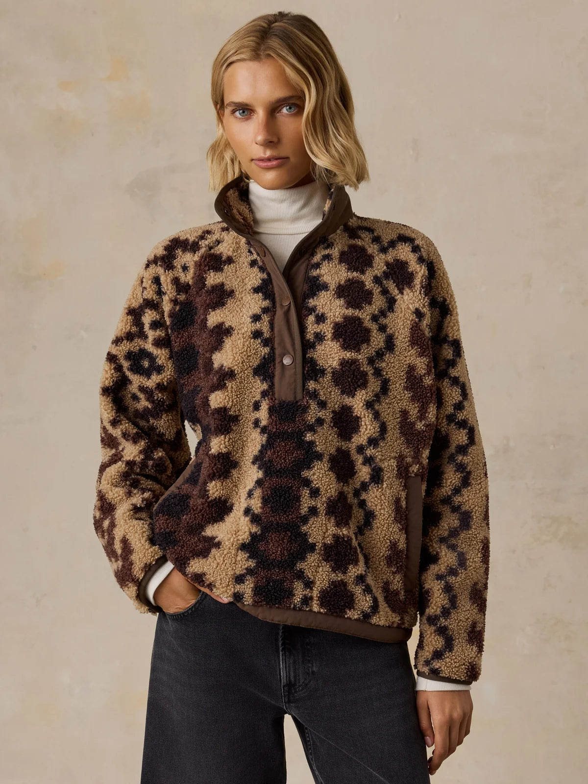 Faherty Fireside Fleece Pullover