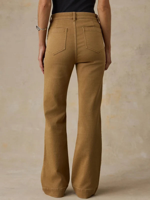 Faherty Stretch Terry Patch Pocket Pant elk brown 