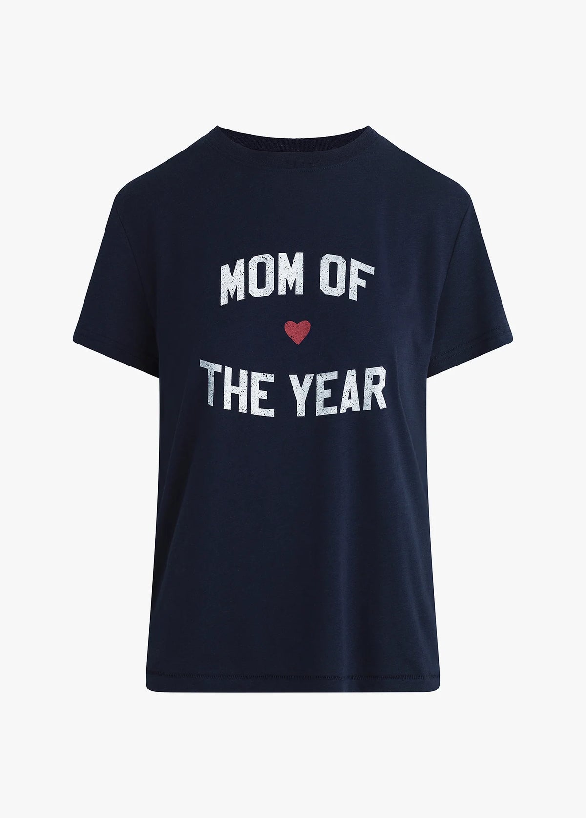 favorite daughter mom of the year tee in navy-front