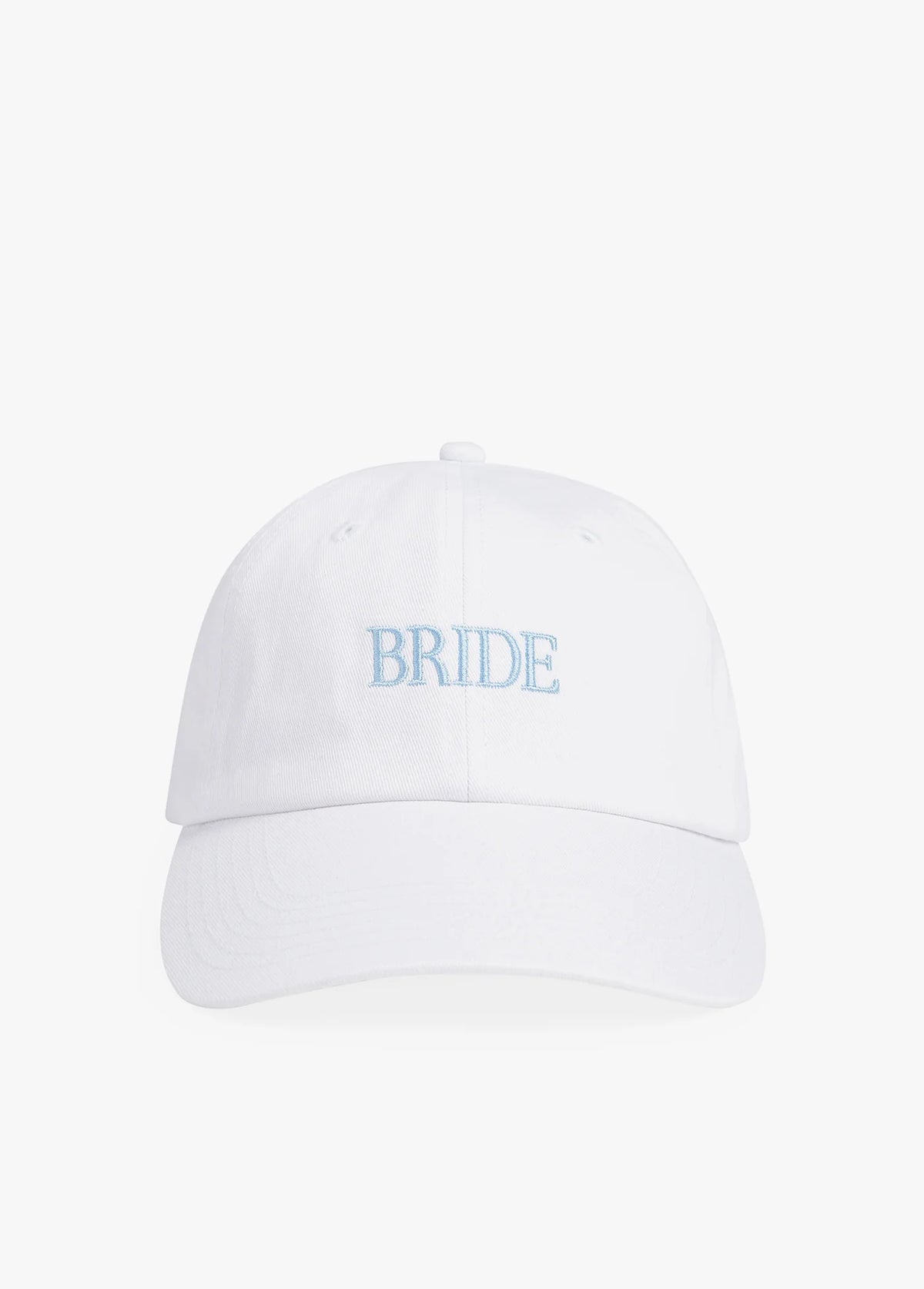 Favorite Daughter Bride Heart Baseball Hat White Light Blue