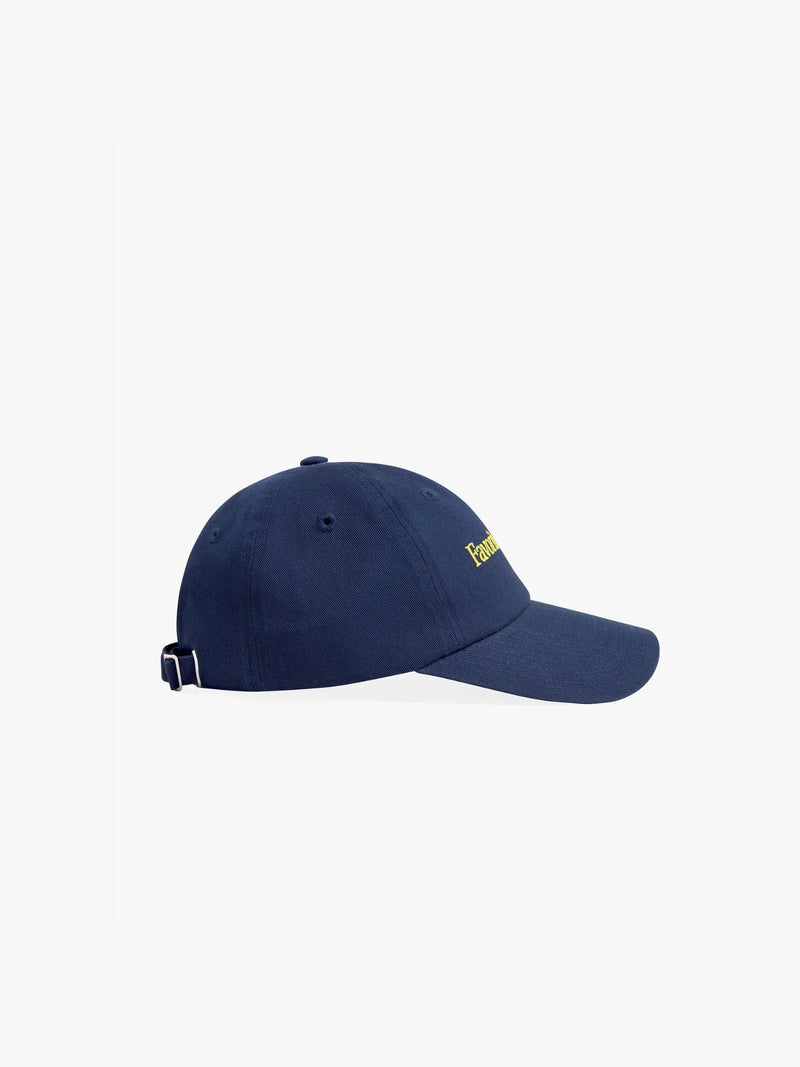 Favorite Daughter Baseball Hat in navy yellow-side