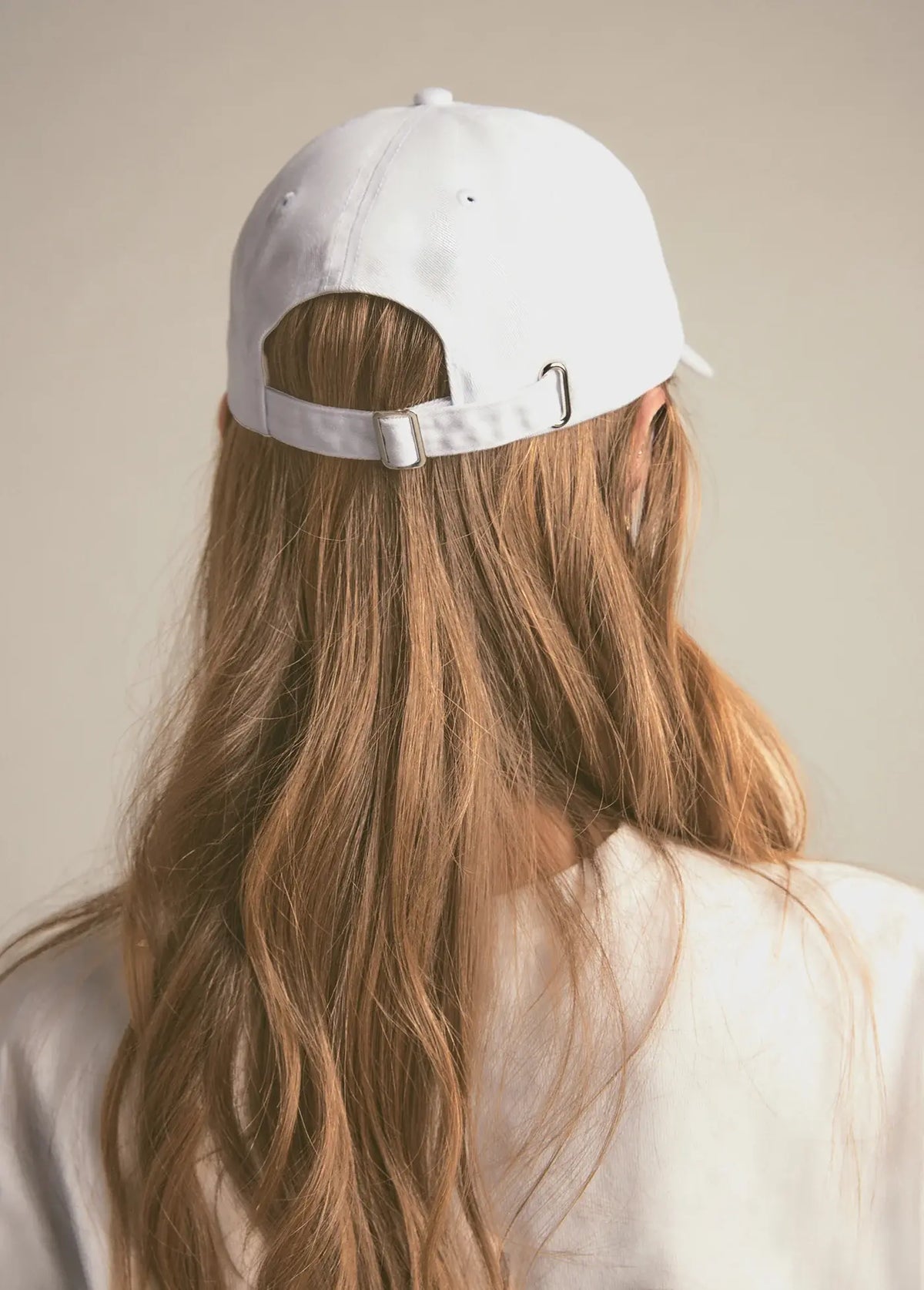 Favorite Daughter Classic Logo Baseball Heart Hat White Pink