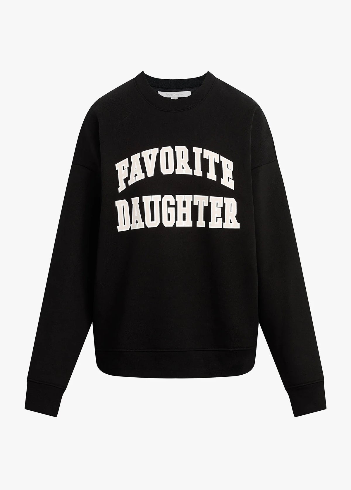 Favorite Daughter Collegiate Sweatshirt black pale pink 