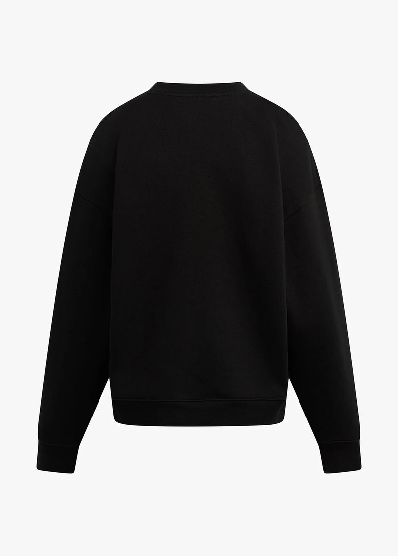 Favorite Daughter Collegiate Sweatshirt black pale pink 
