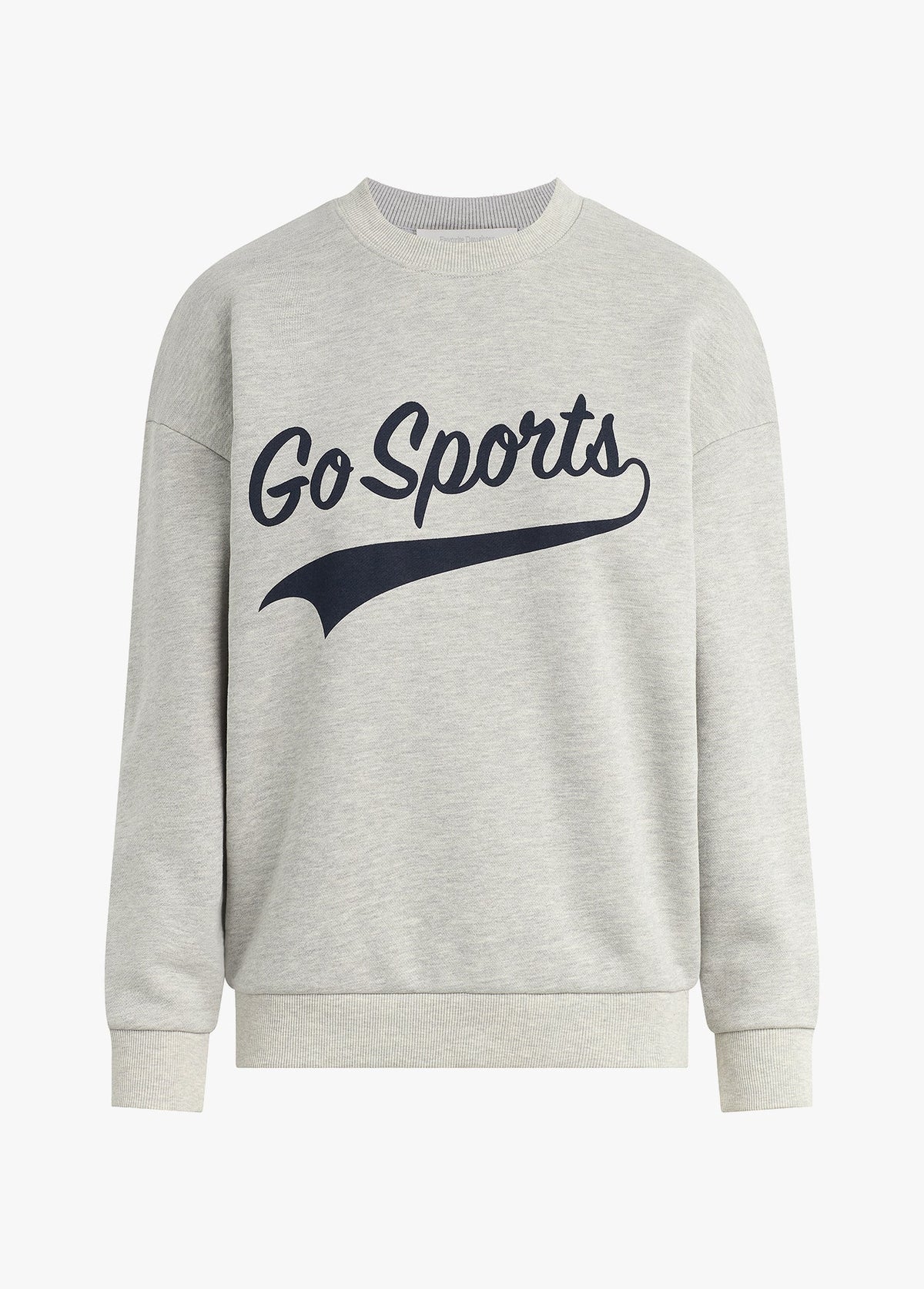 Favorite Daughter Go Sports Sweatshirt in heather gray-front