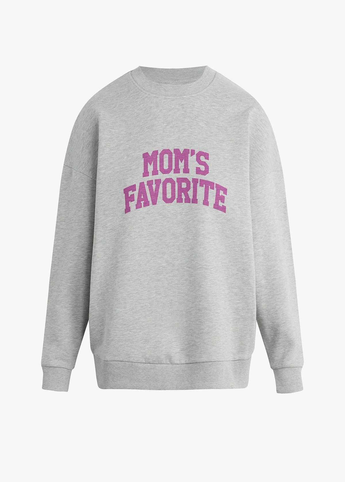 Favorite Daughter Mom's Favorite Sweatshirt in heather grey-front