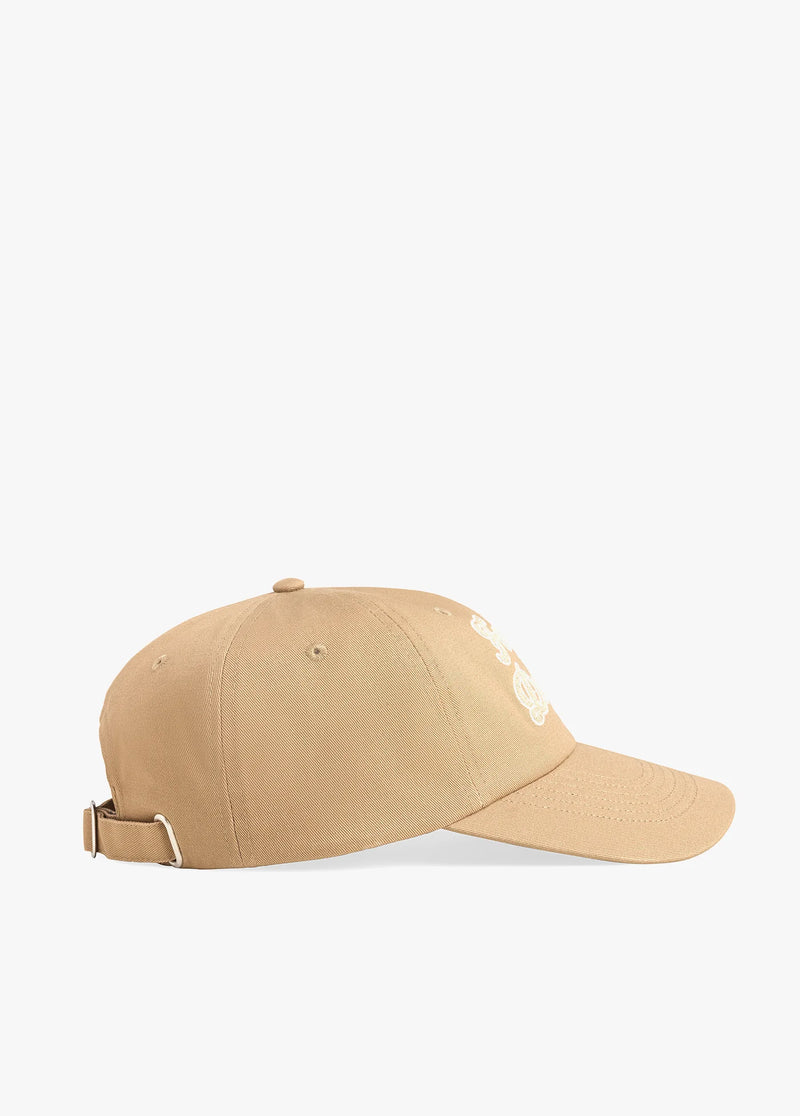 Favorite Daughter The Script Logo Baseball Hat  warm sand 