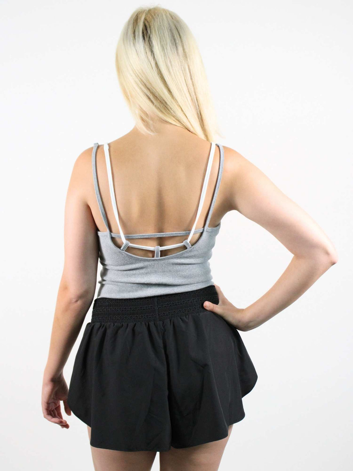 Fp Movement All Clear Coastline Cami Heather Grey Combo