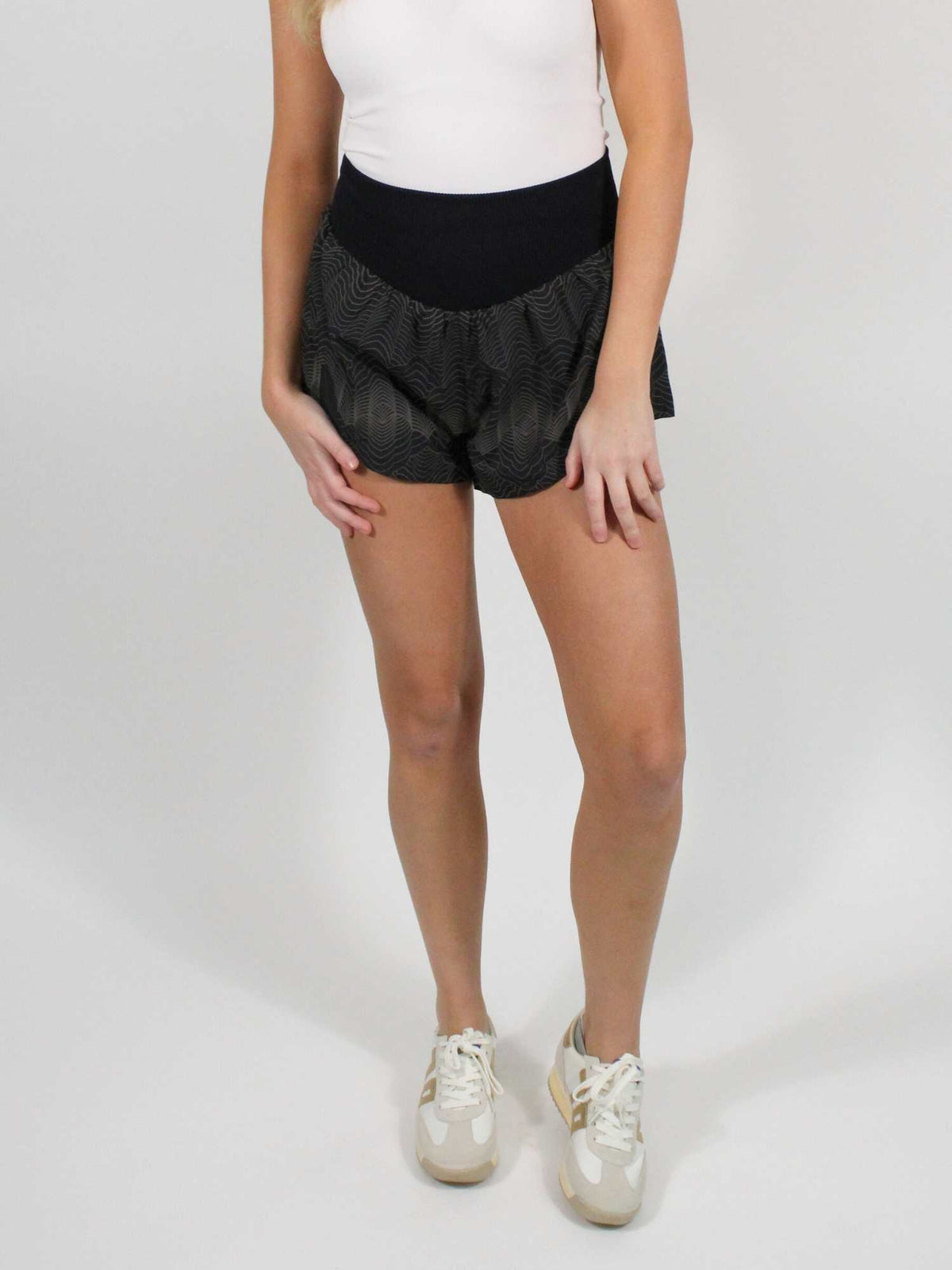 fp movement carpe diem reflective short black combo