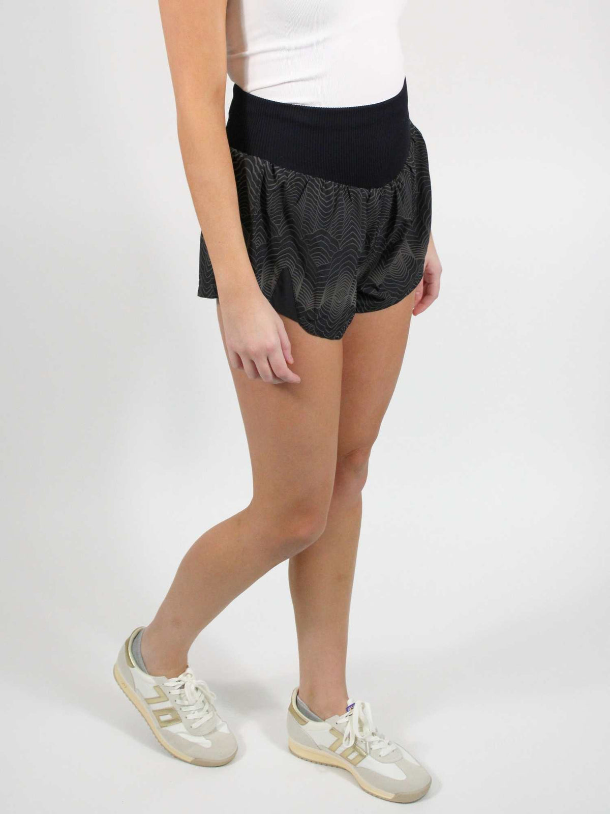 fp movement carpe diem reflective short black combo