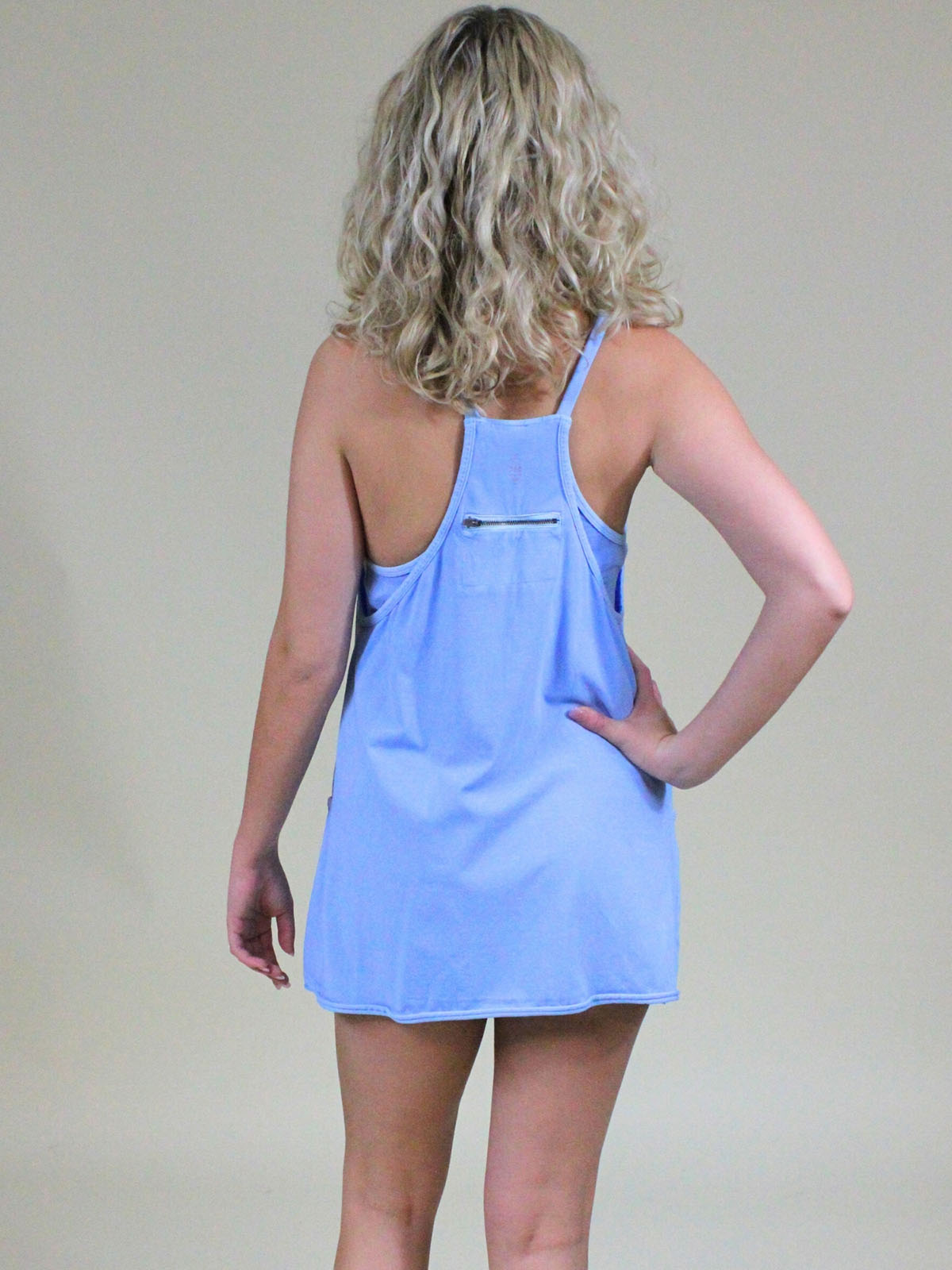 FP Movement Hot Shot Mini Dress Oxford Blue