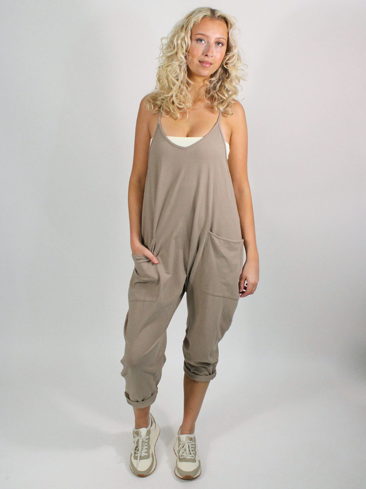 FP Movement Hot Shot Onesie Mocha Latte