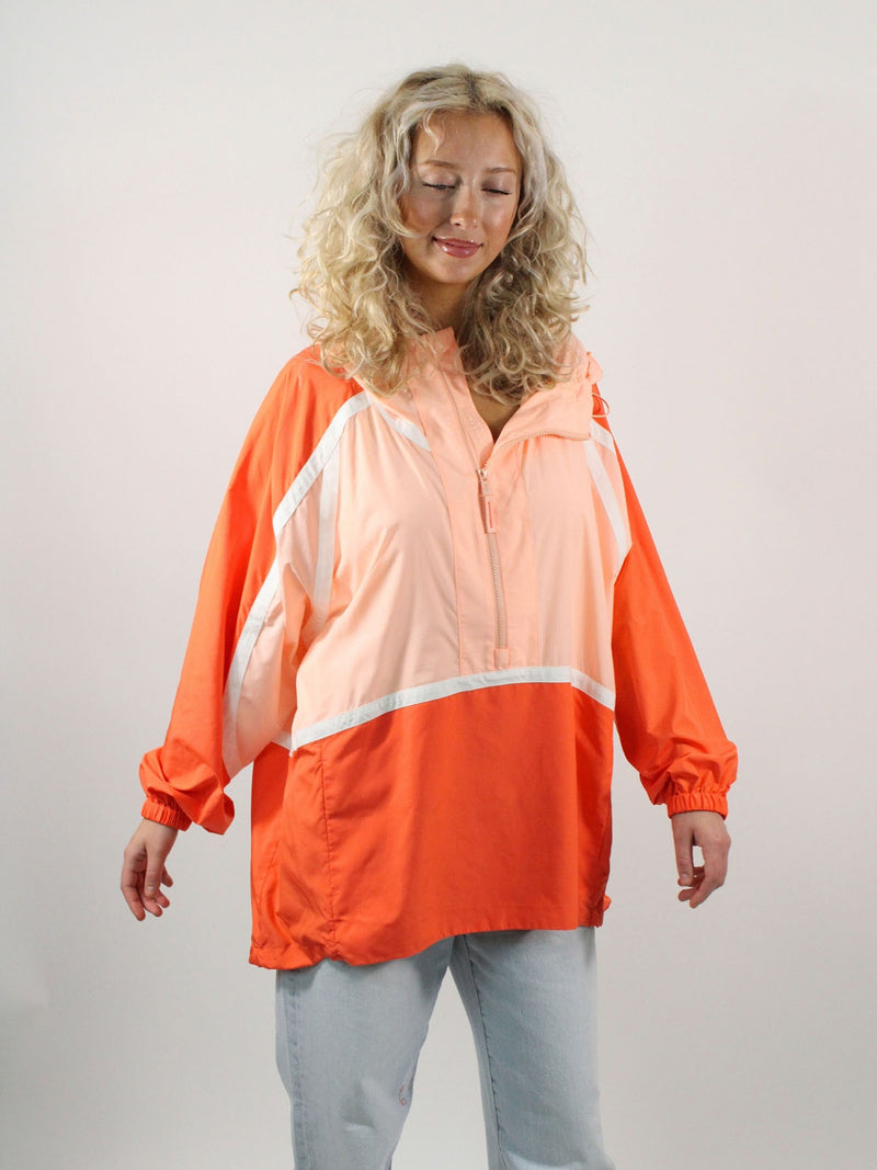 FP Movement Like The Wind Logo Jacket Pastel Peach Combo