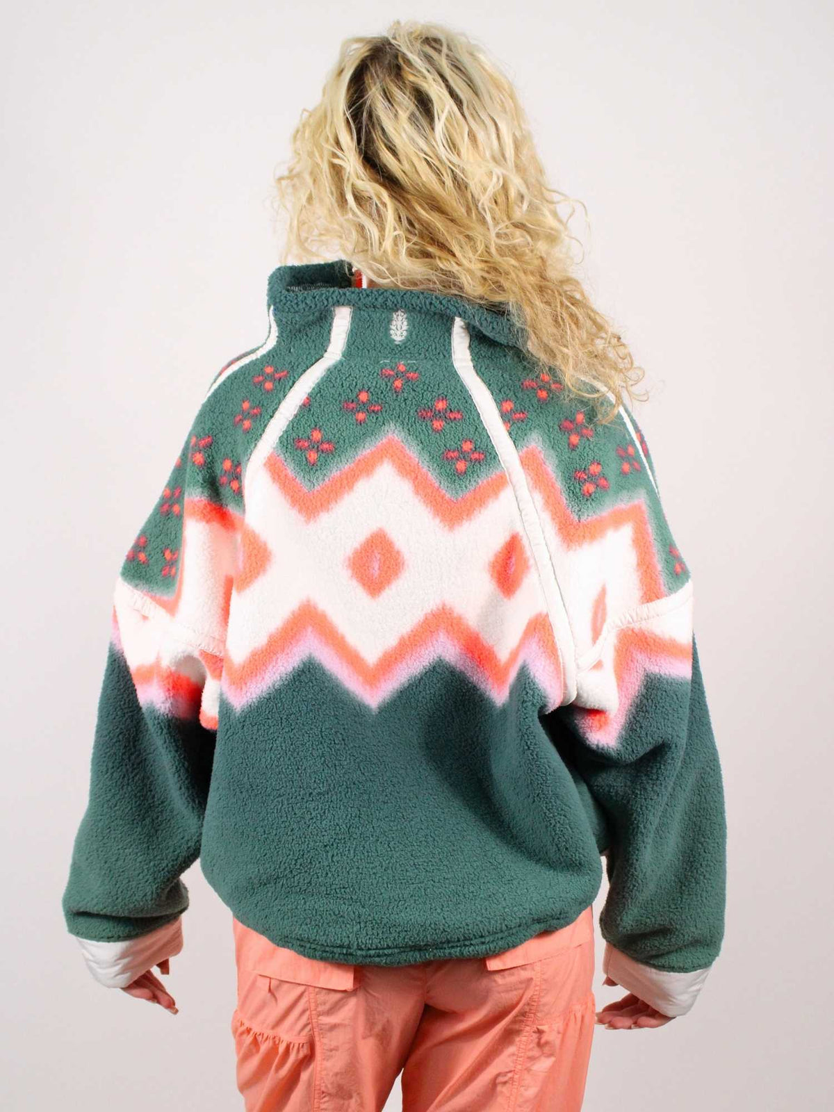 FP Movement Mountain High Half Zip Soft Glow Green