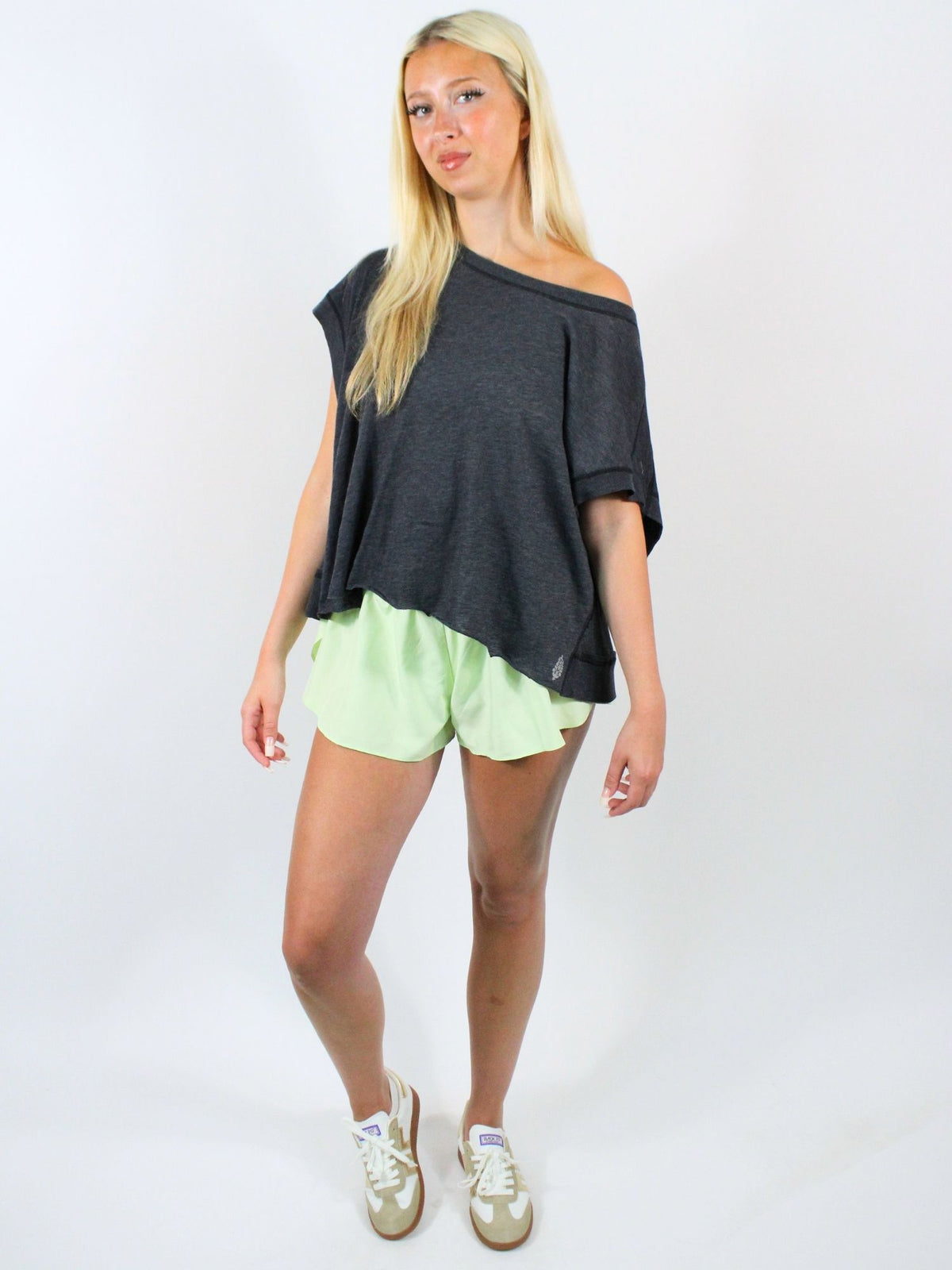 Fp Movement My Time Cutout Back Tee Black