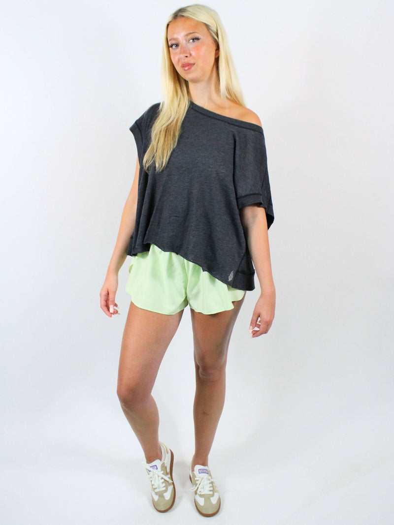Fp Movement My Time Cutout Back Tee Black