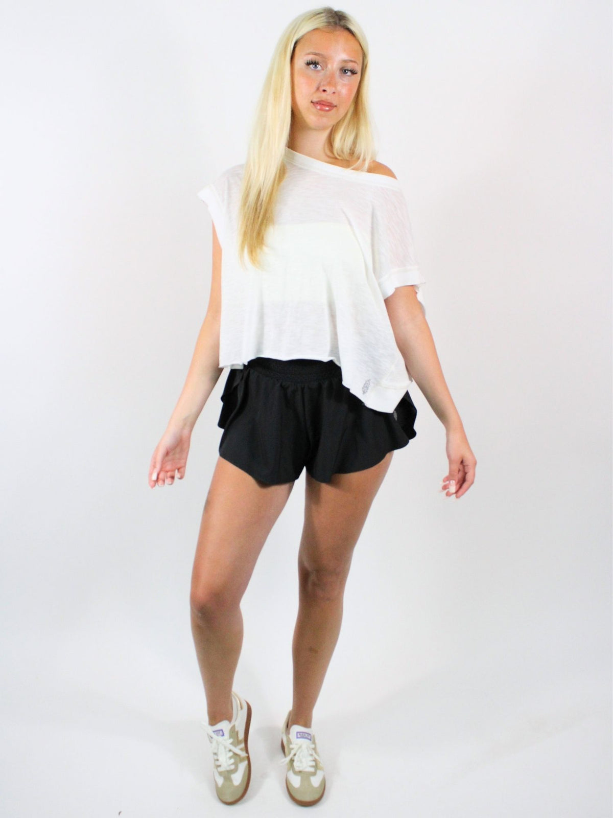 Fp Movement My Time Cutout Back Tee White
