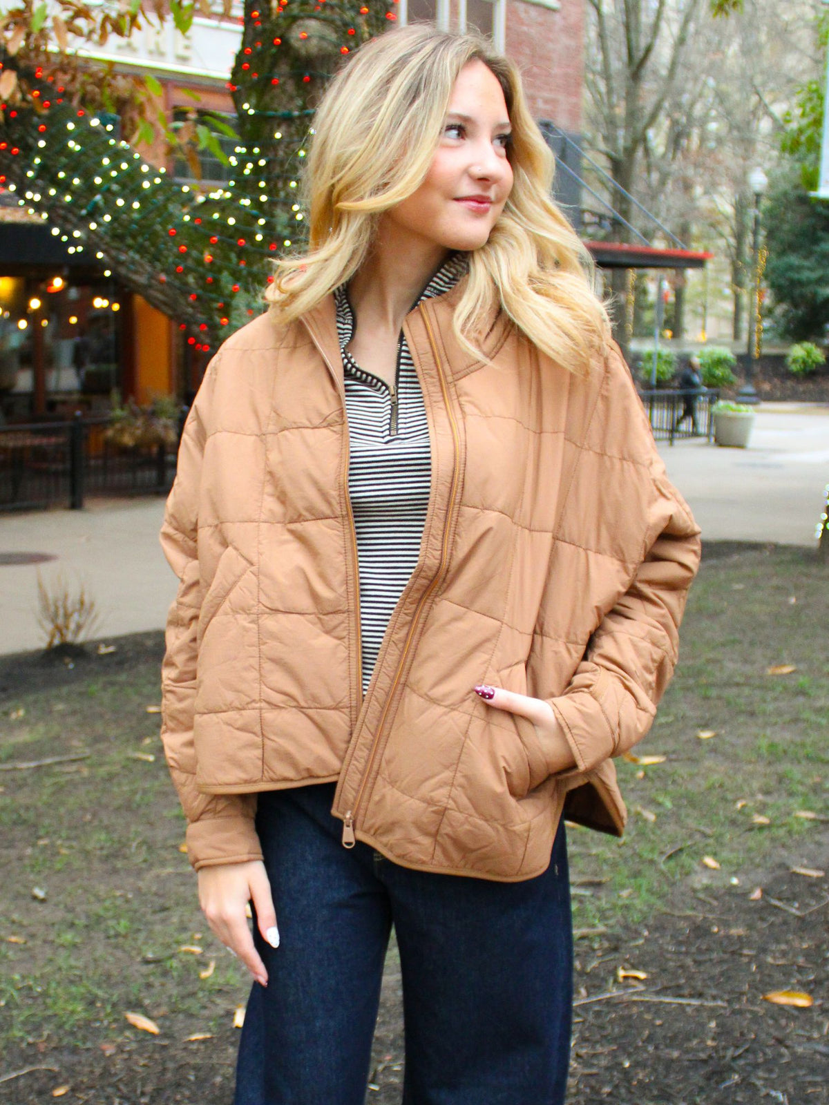 FP Movement Pippa Packable Puffer Jacket Twig