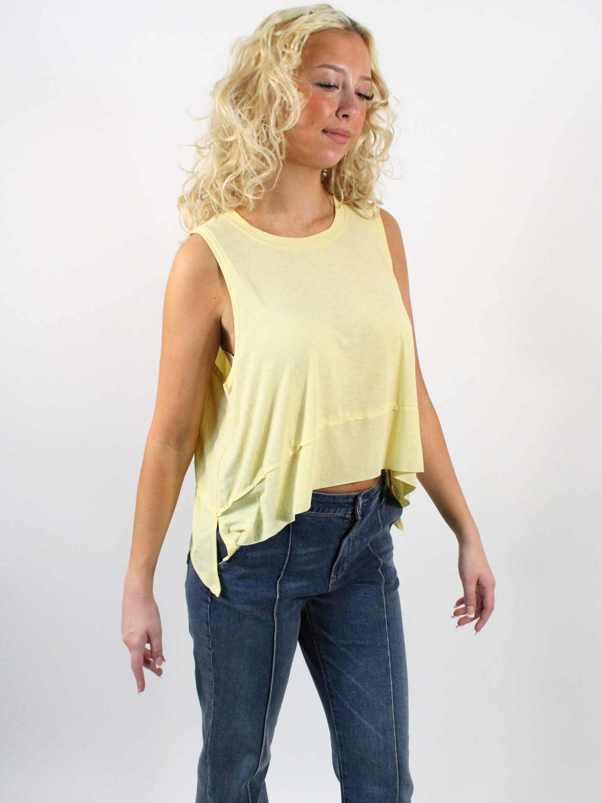 Fp Movement Tempo Tank Sunlit Yellow