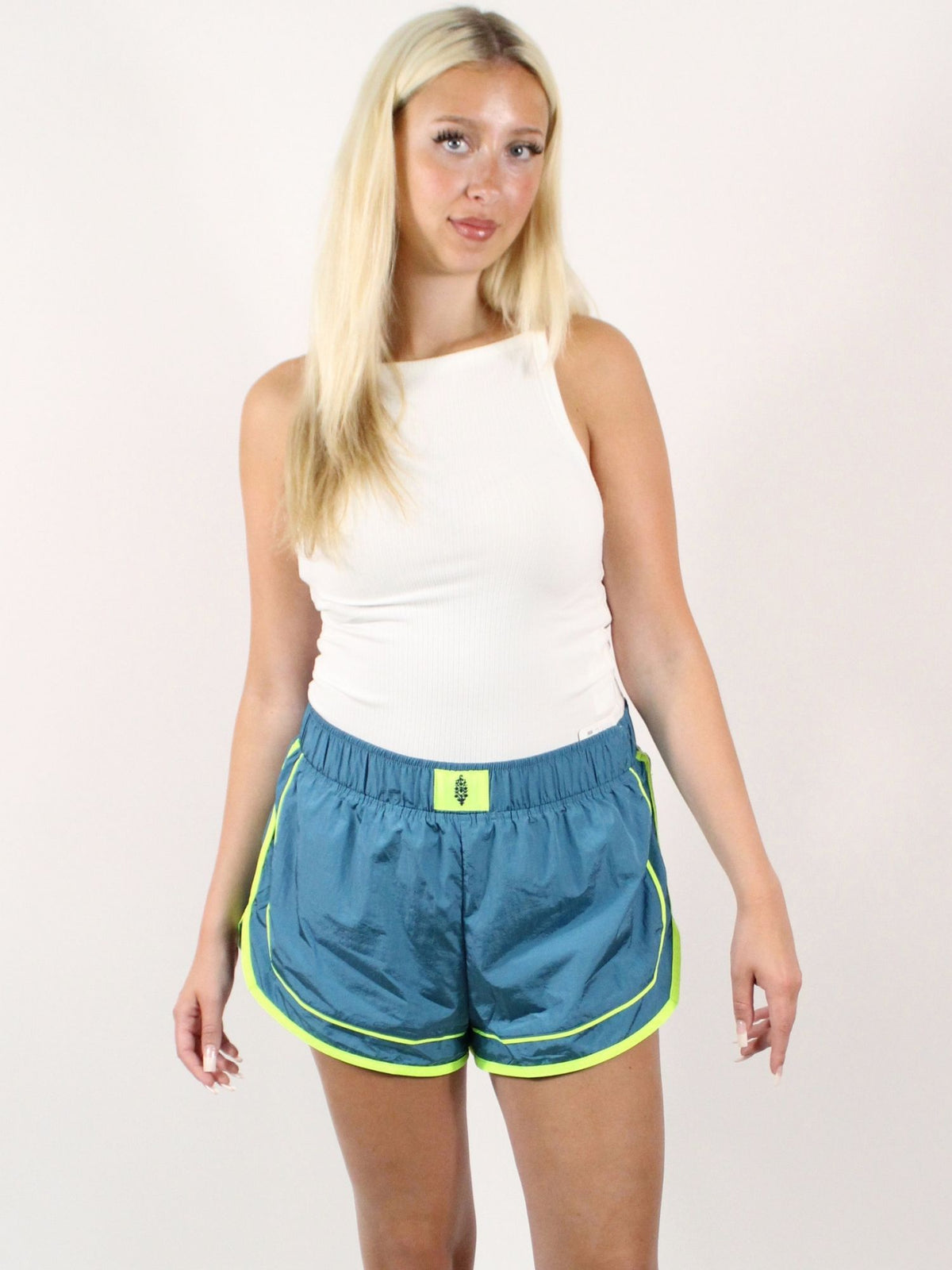 Fp Movement Varsity Blues Short Celestial Blue