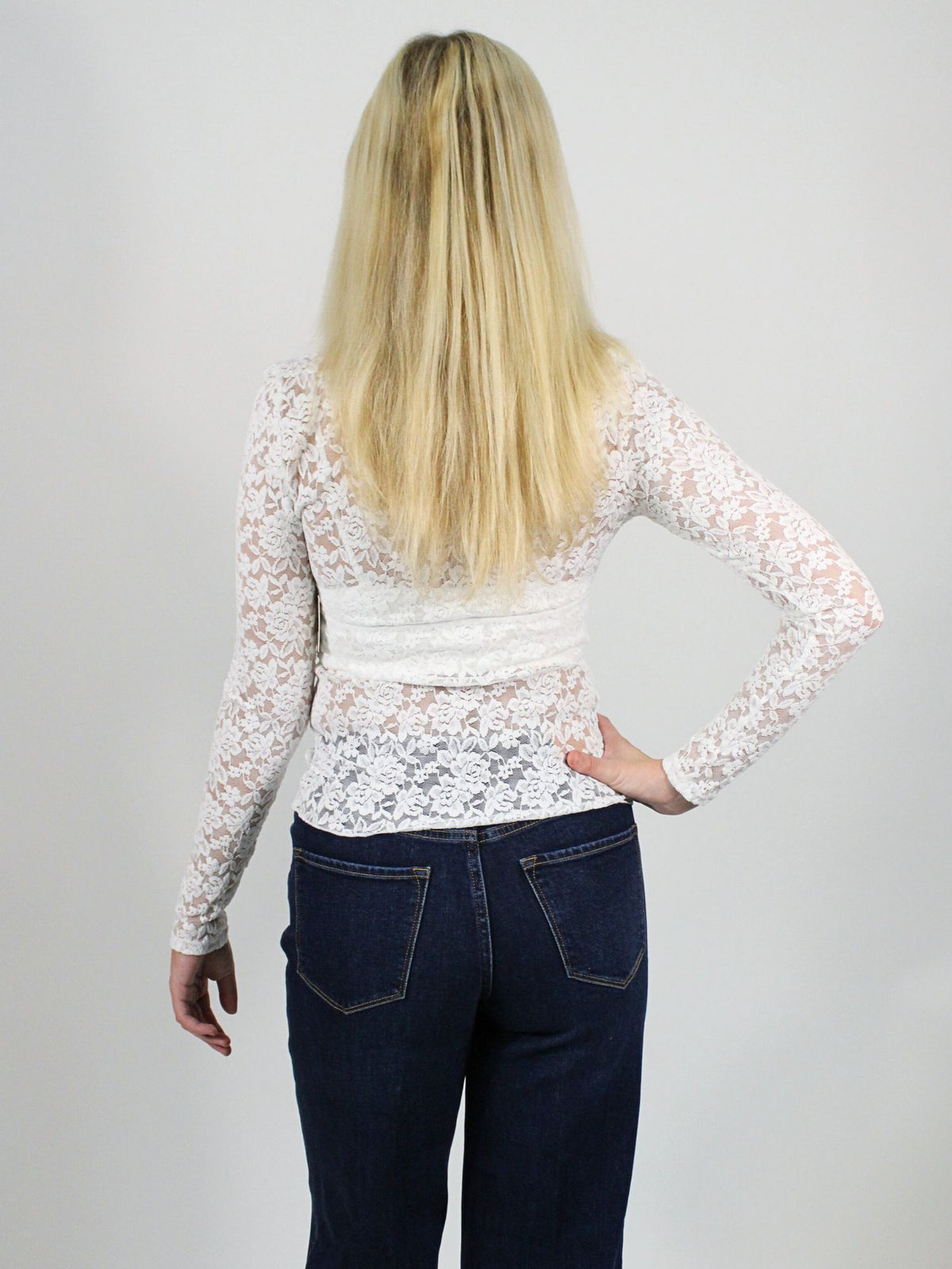 free people all night long sleeve ivory