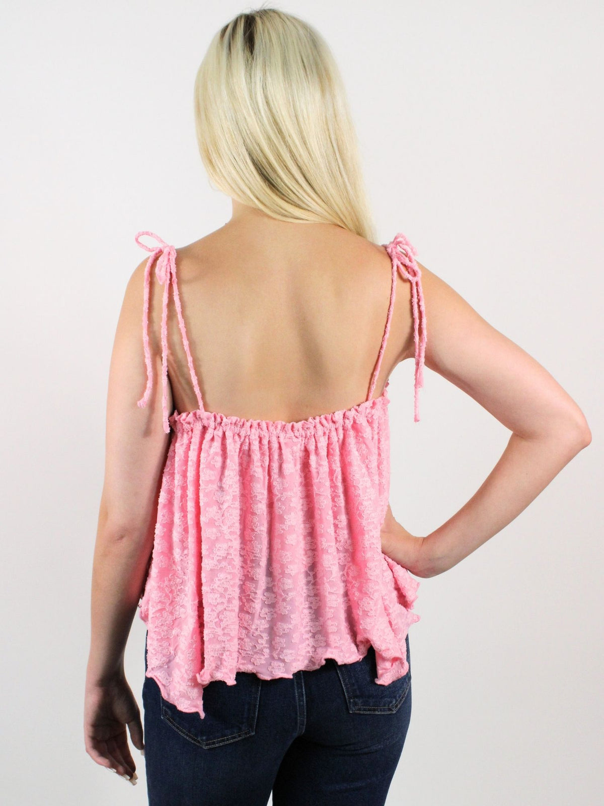 Free People Briana Lace Tank Festival Flower
