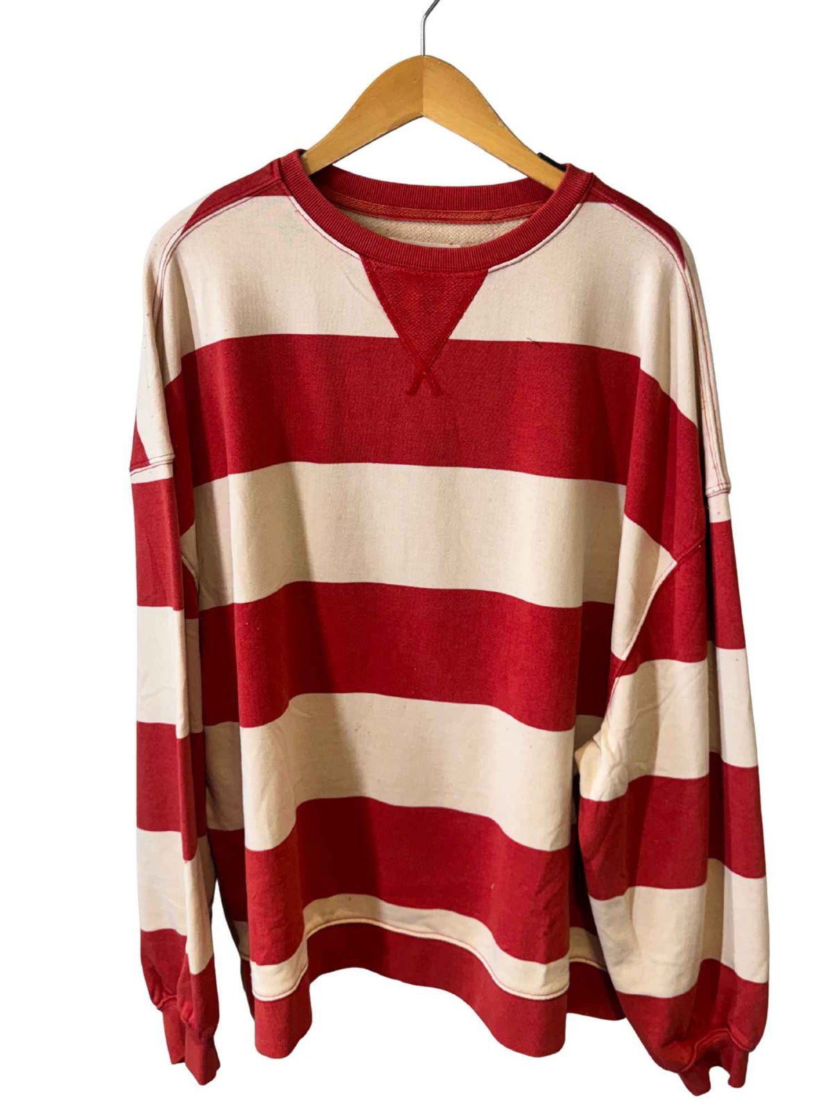 We The Free Classic Stripe Wide Crewneck
