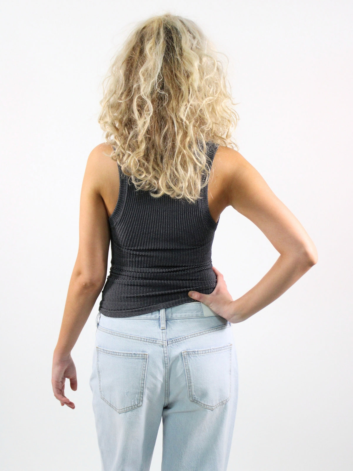 Free People Clean Slate Tank Black
